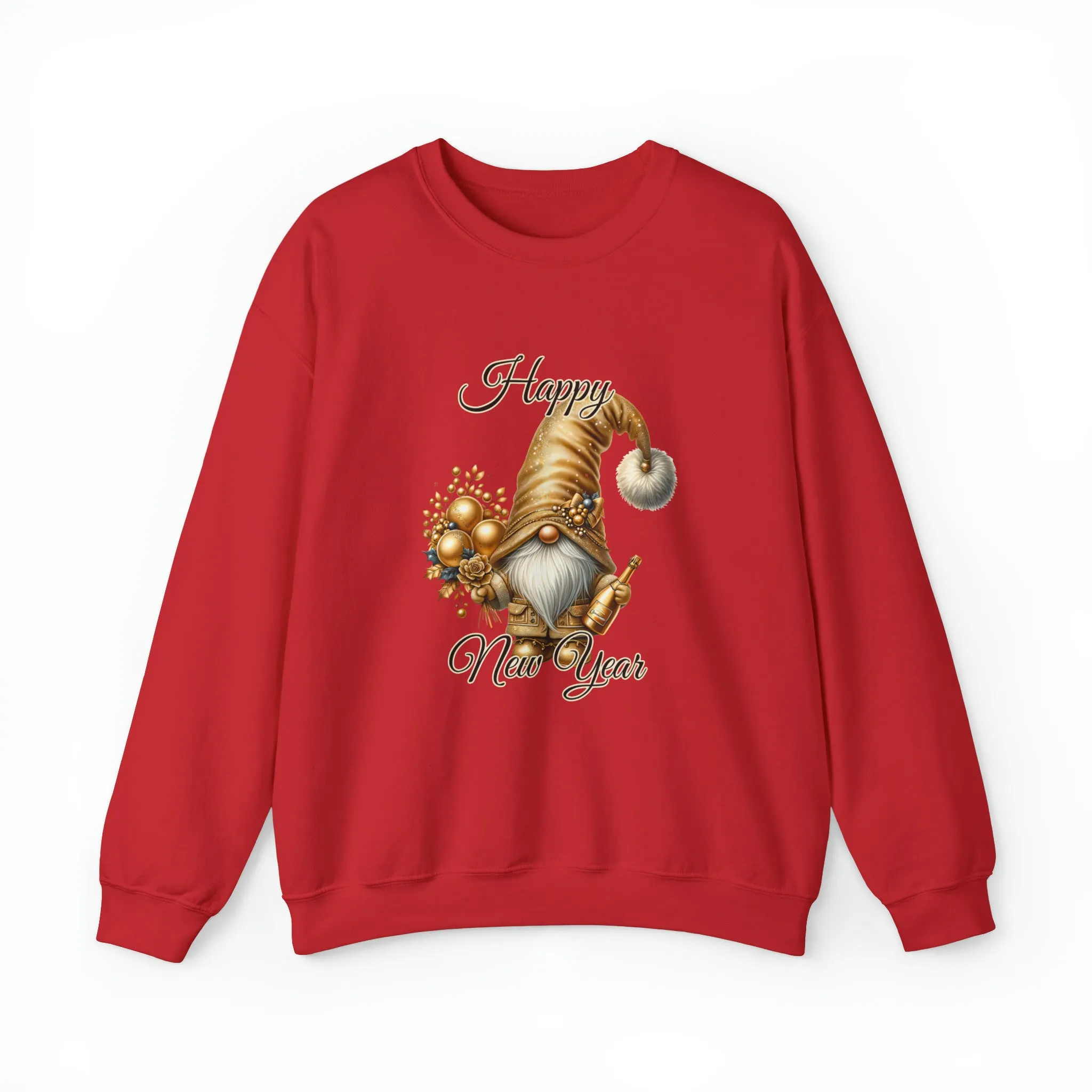 Gnome New Year Unisex Heavy Blend™ Crewneck Sweatshirt