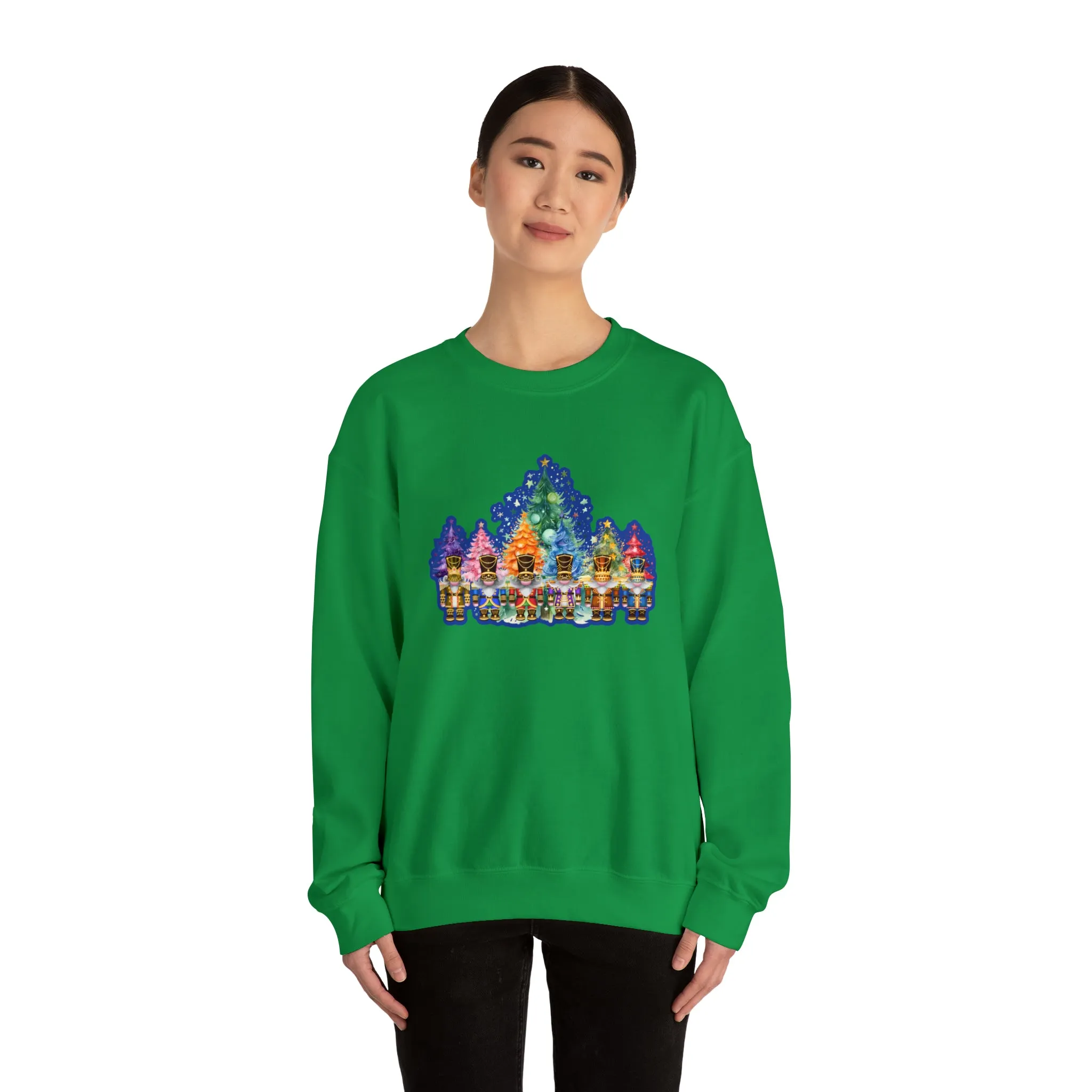 Gnome Nutcracker Unisex Heavy Blend™ Crewneck Sweatshirt