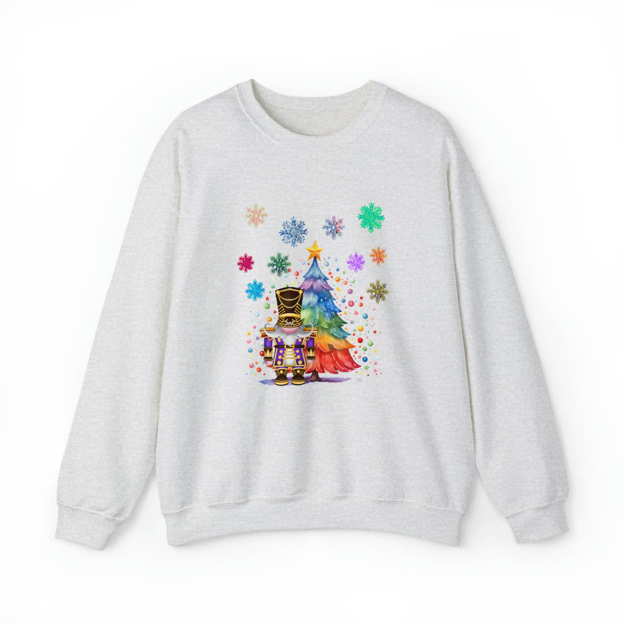 Gnome Nutcracker Unisex Heavy Blend™ Crewneck Sweatshirt