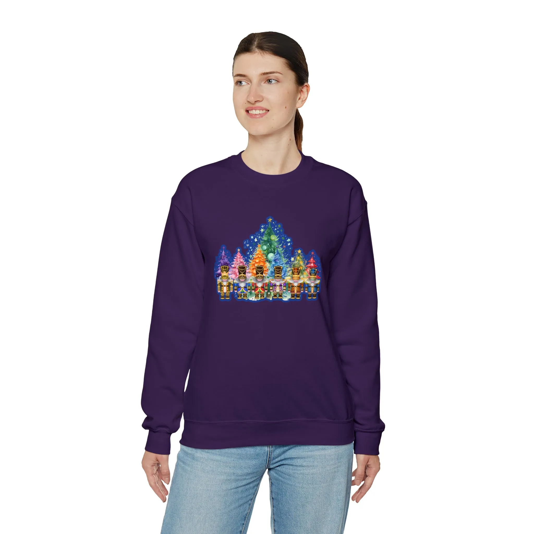 Gnome Nutcracker Unisex Heavy Blend™ Crewneck Sweatshirt