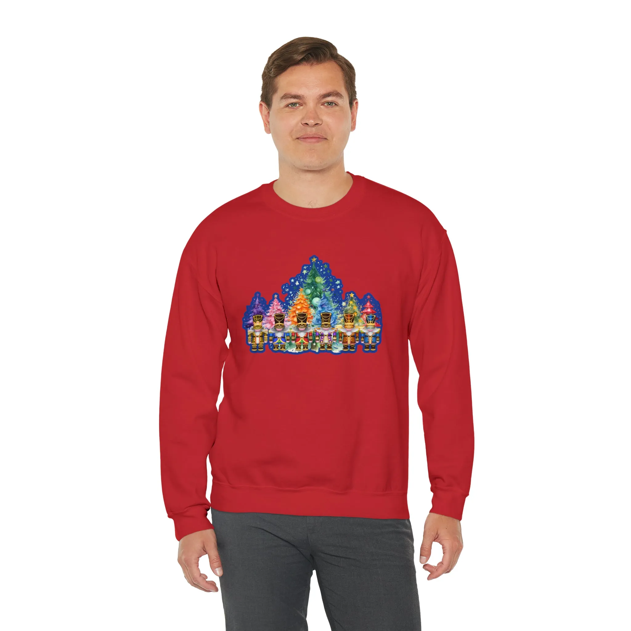 Gnome Nutcracker Unisex Heavy Blend™ Crewneck Sweatshirt