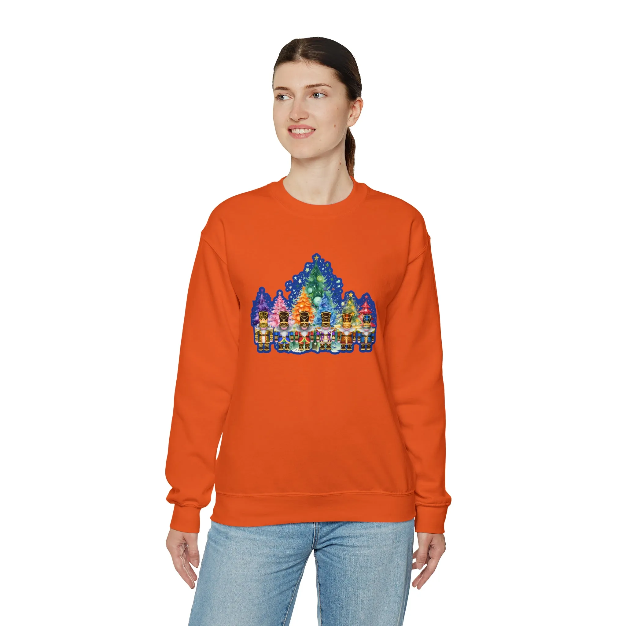 Gnome Nutcracker Unisex Heavy Blend™ Crewneck Sweatshirt