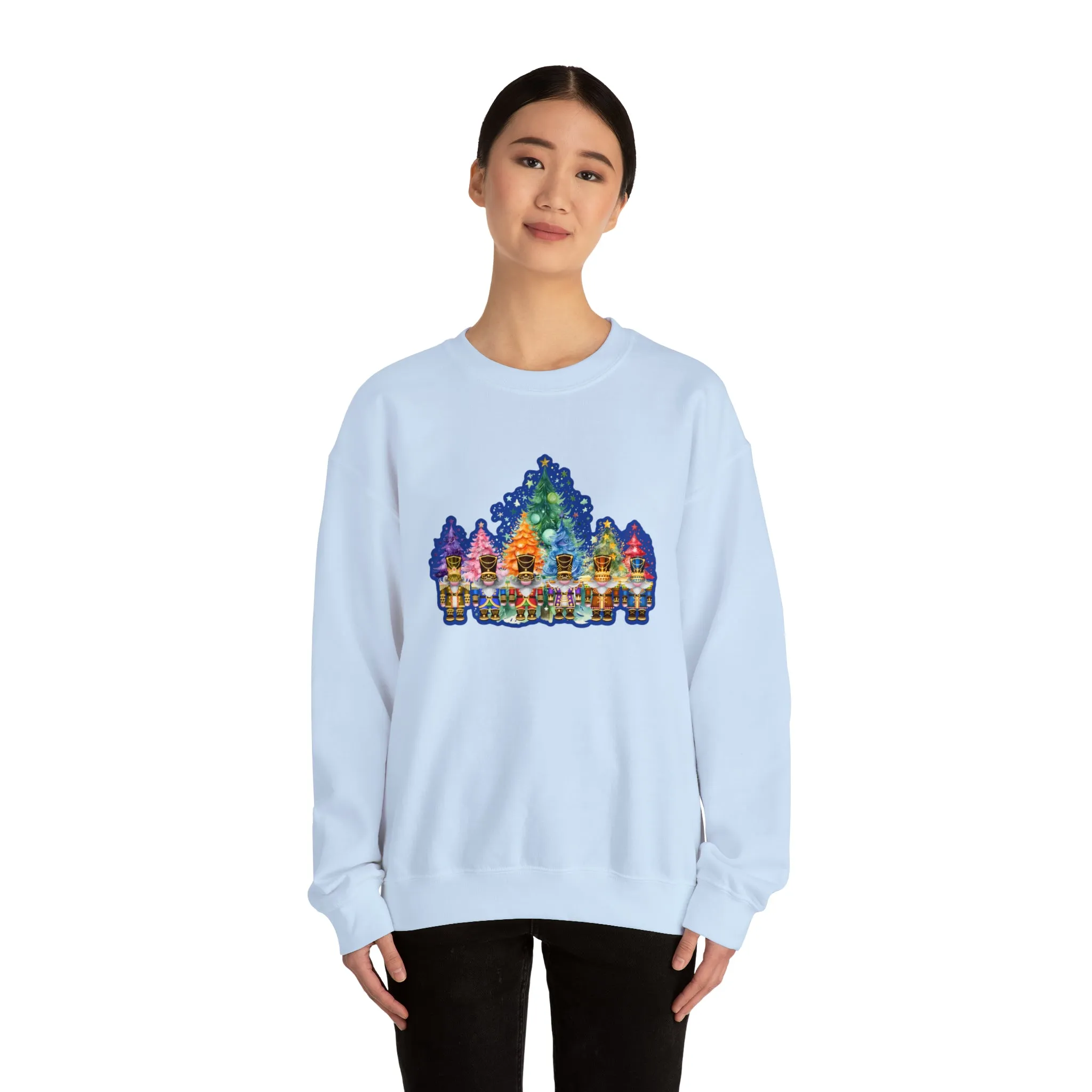 Gnome Nutcracker Unisex Heavy Blend™ Crewneck Sweatshirt