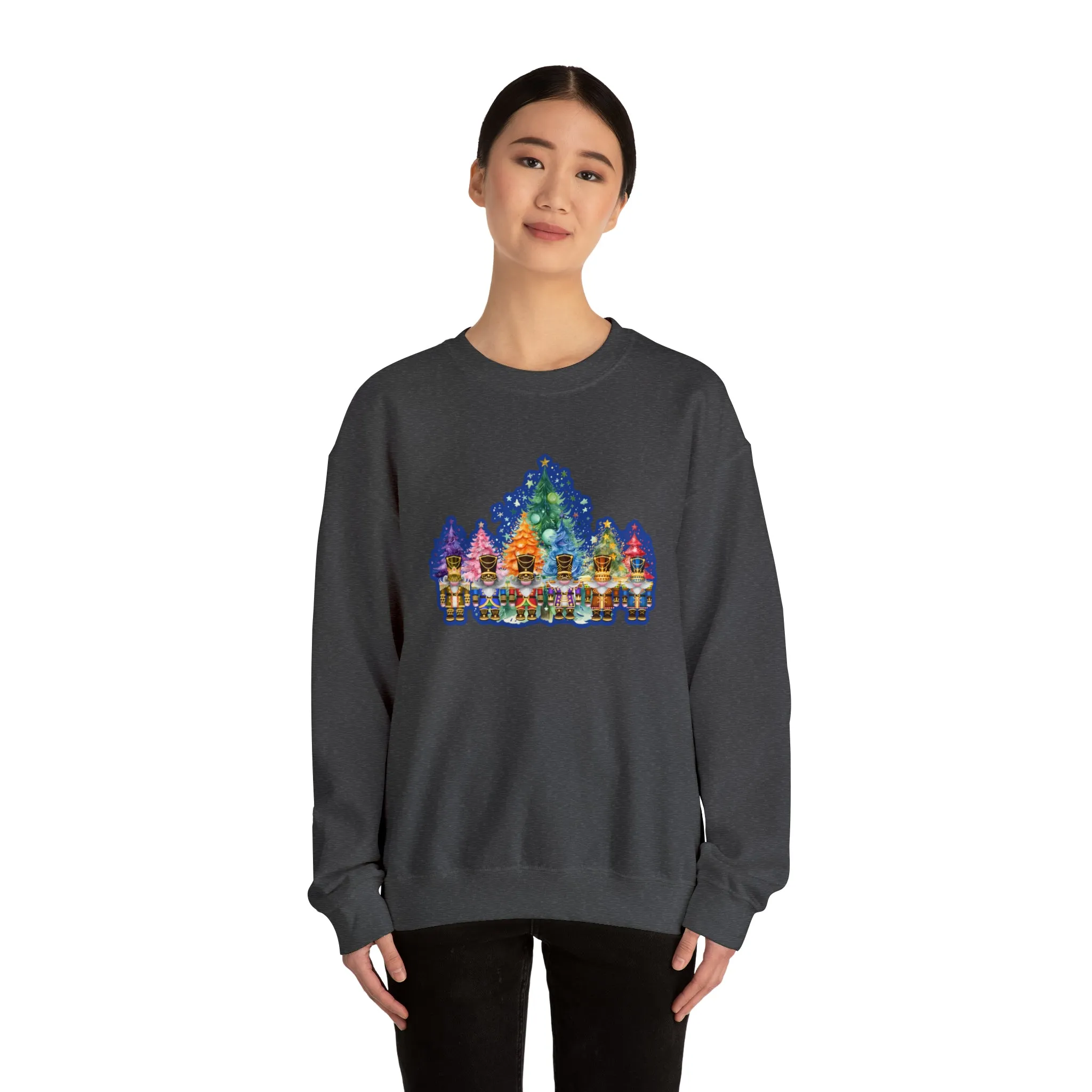 Gnome Nutcracker Unisex Heavy Blend™ Crewneck Sweatshirt