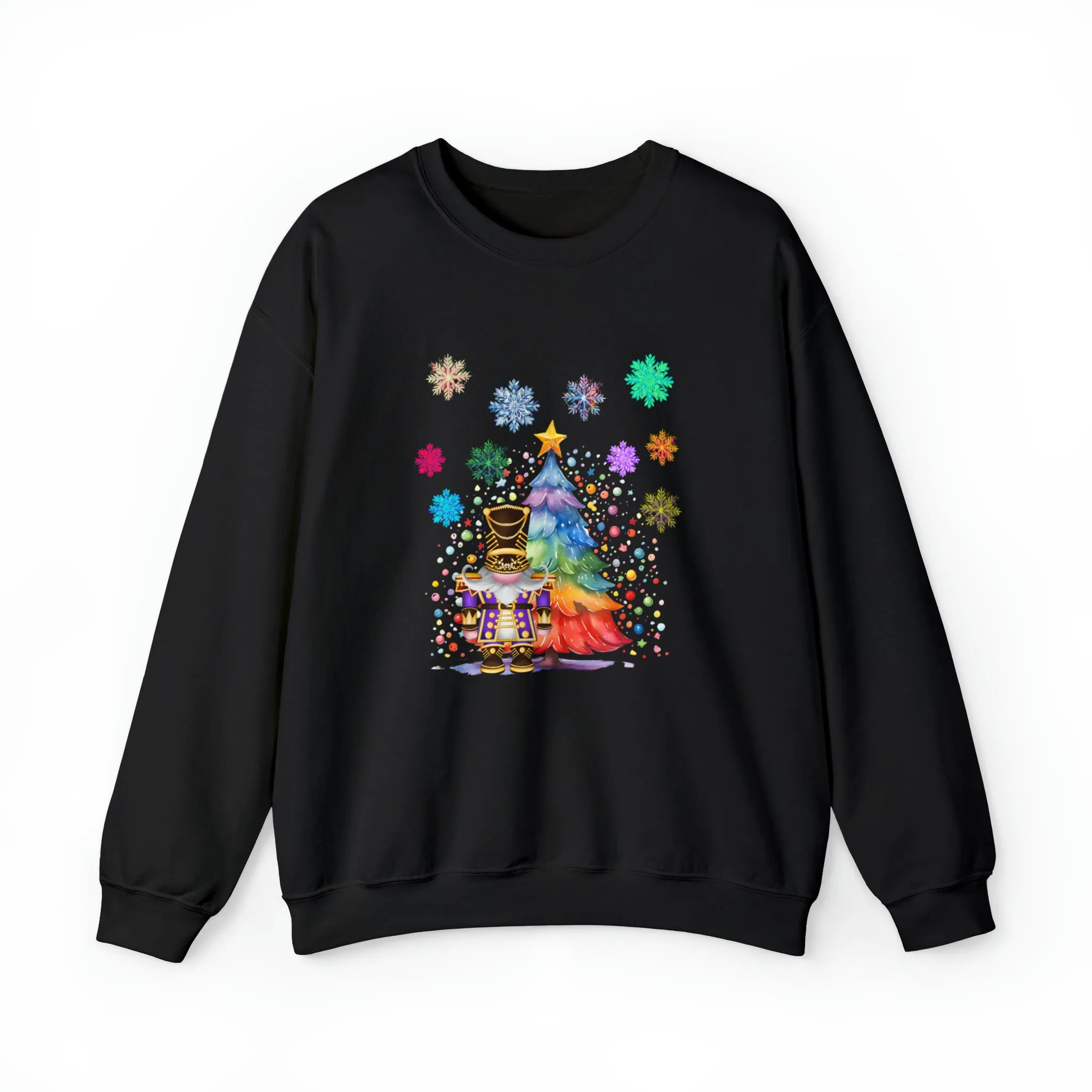 Gnome Nutcracker Unisex Heavy Blend™ Crewneck Sweatshirt