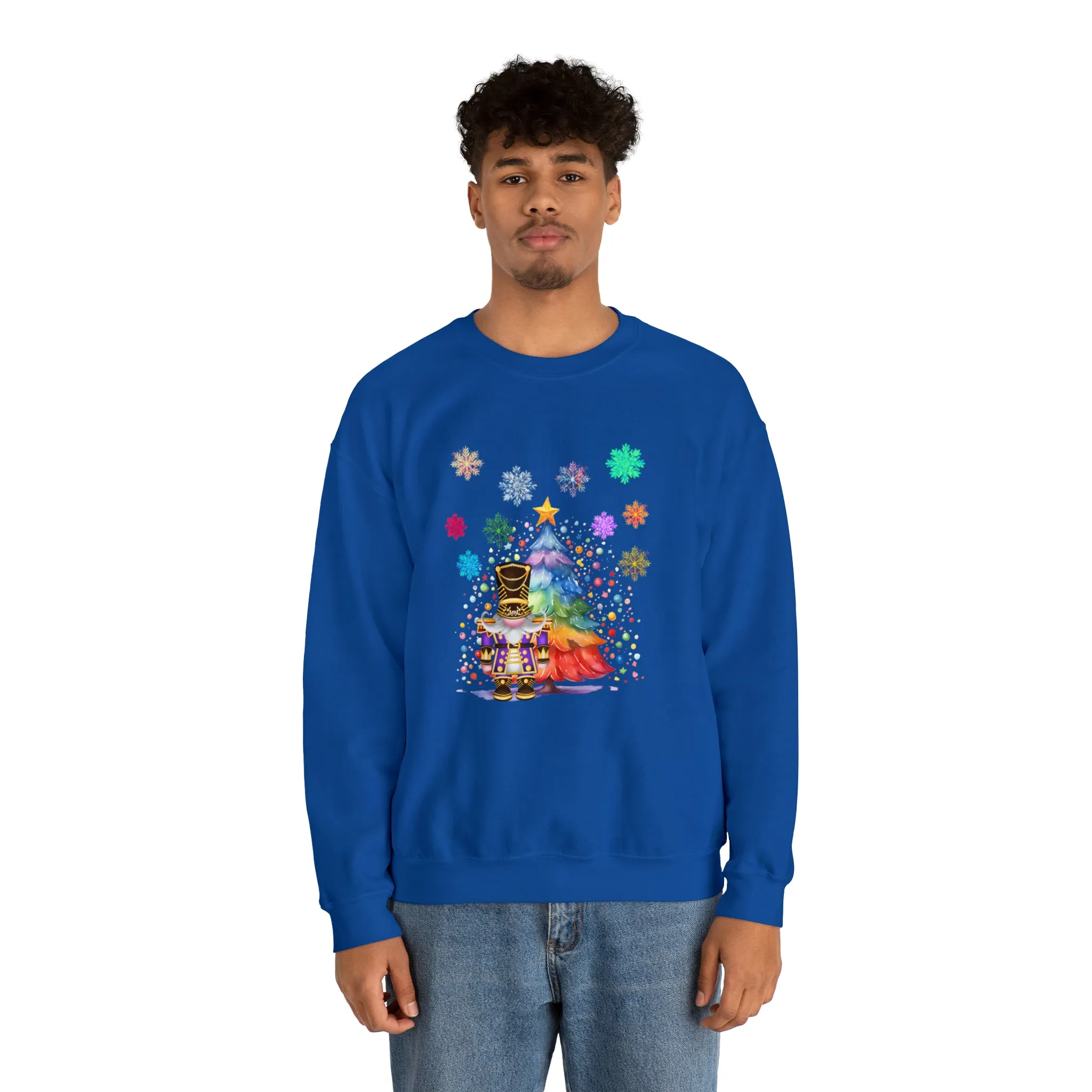 Gnome Nutcracker Unisex Heavy Blend™ Crewneck Sweatshirt