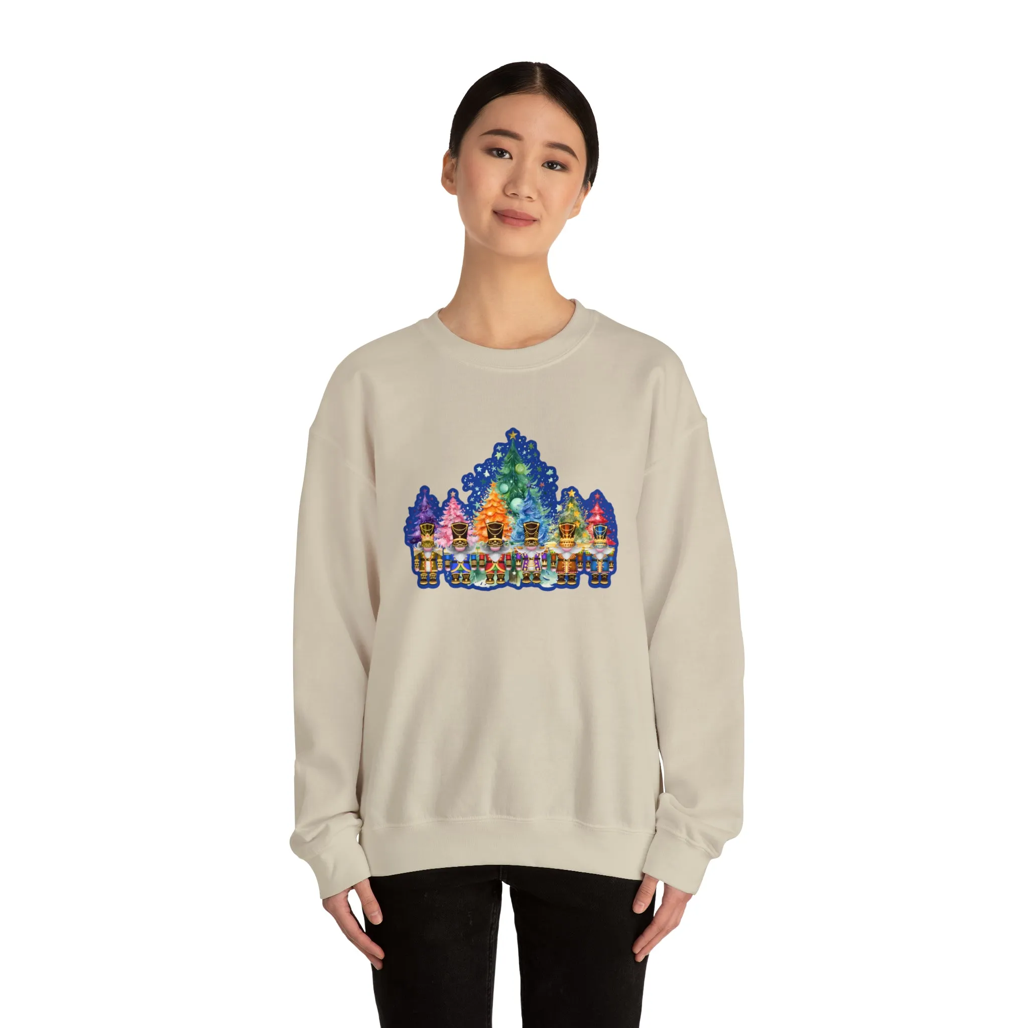 Gnome Nutcracker Unisex Heavy Blend™ Crewneck Sweatshirt