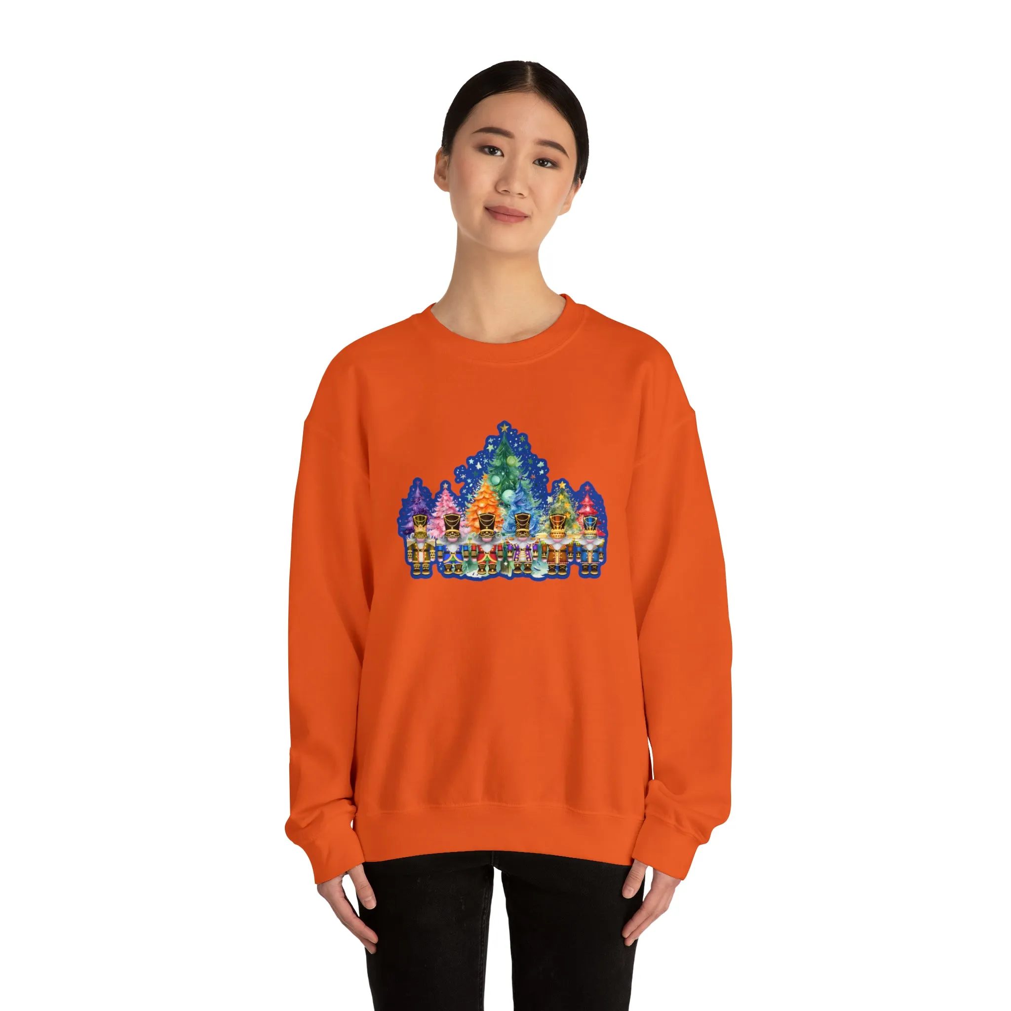 Gnome Nutcracker Unisex Heavy Blend™ Crewneck Sweatshirt