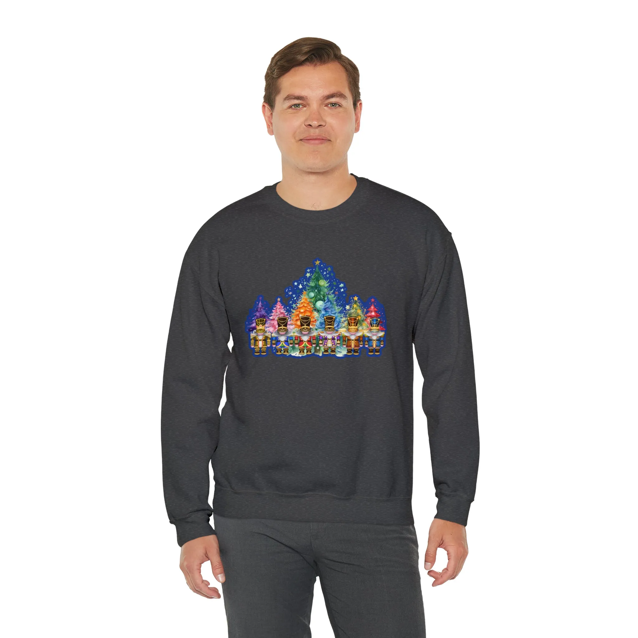 Gnome Nutcracker Unisex Heavy Blend™ Crewneck Sweatshirt