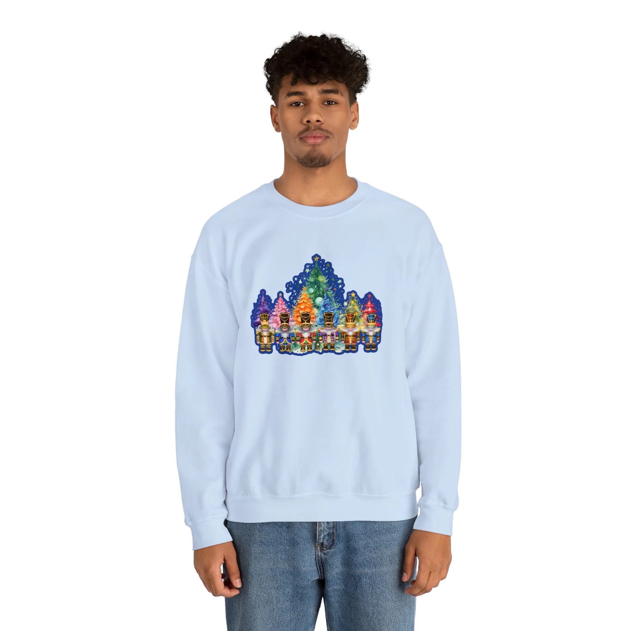 Gnome Nutcracker Unisex Heavy Blend™ Crewneck Sweatshirt