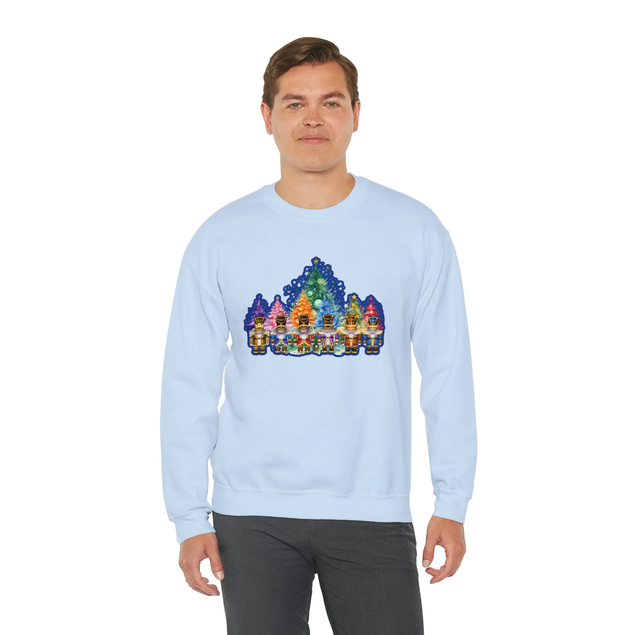 Gnome Nutcracker Unisex Heavy Blend™ Crewneck Sweatshirt