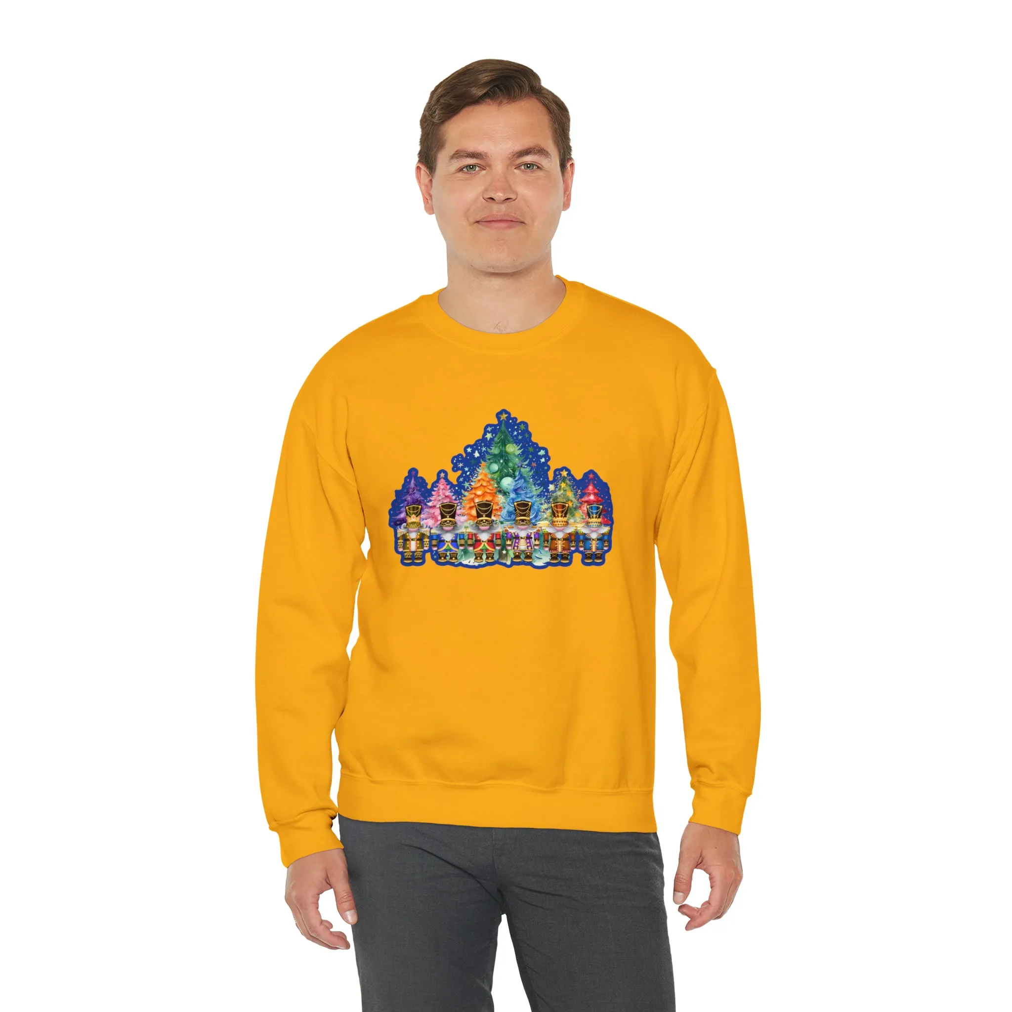 Gnome Nutcracker Unisex Heavy Blend™ Crewneck Sweatshirt