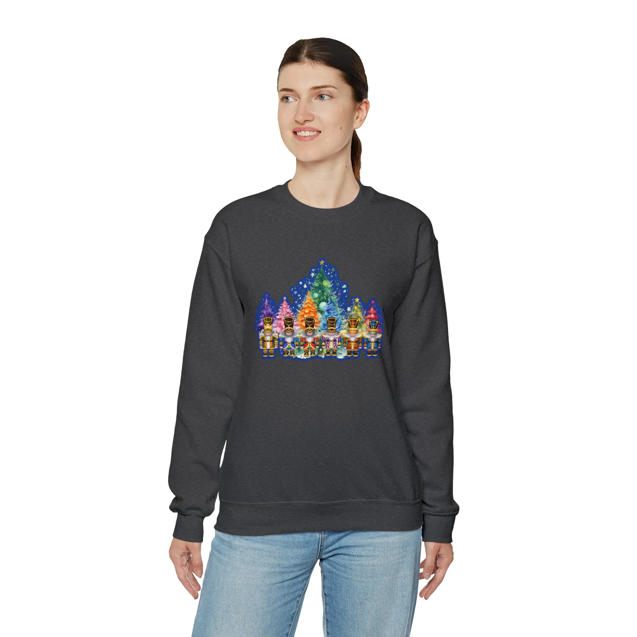 Gnome Nutcracker Unisex Heavy Blend™ Crewneck Sweatshirt