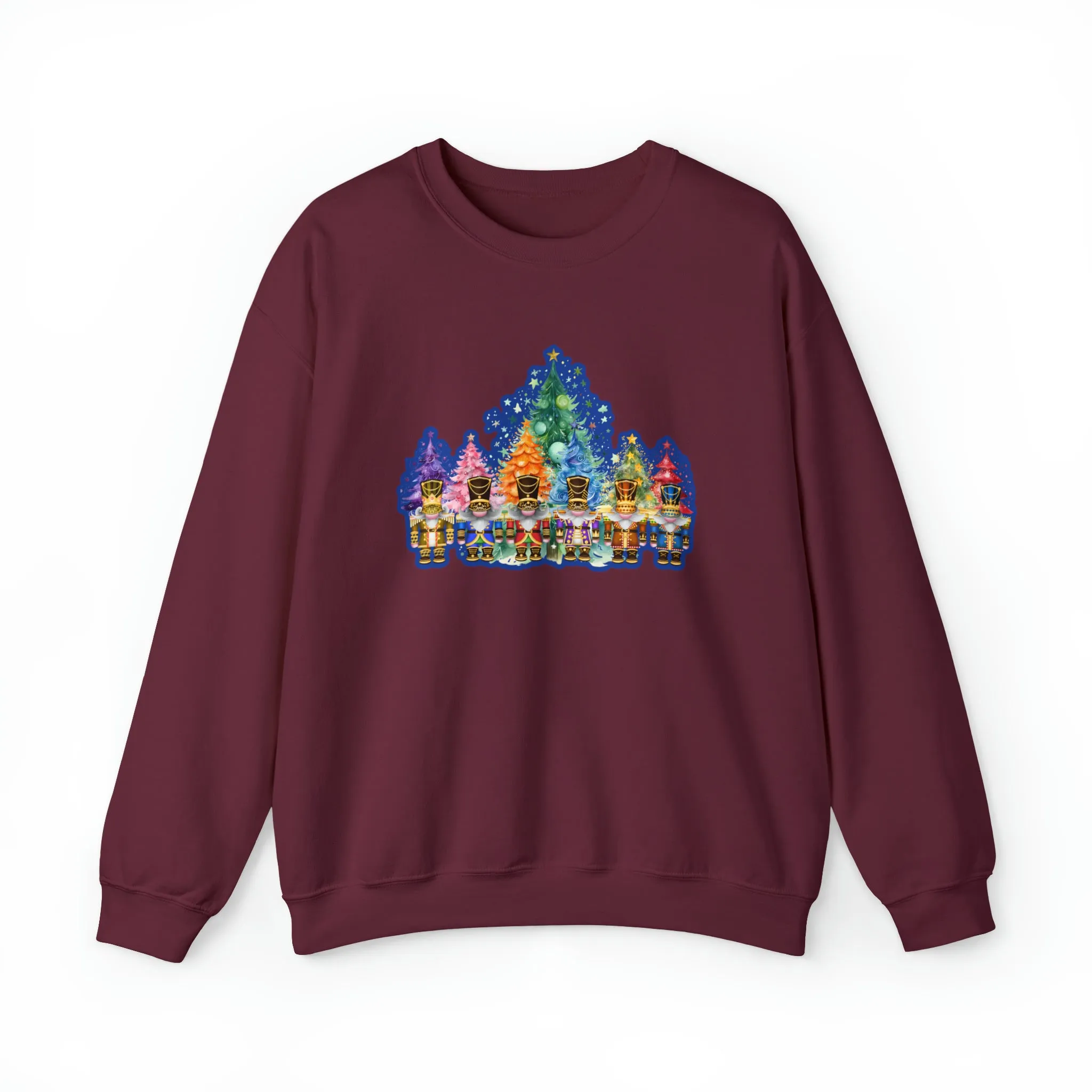 Gnome Nutcracker Unisex Heavy Blend™ Crewneck Sweatshirt