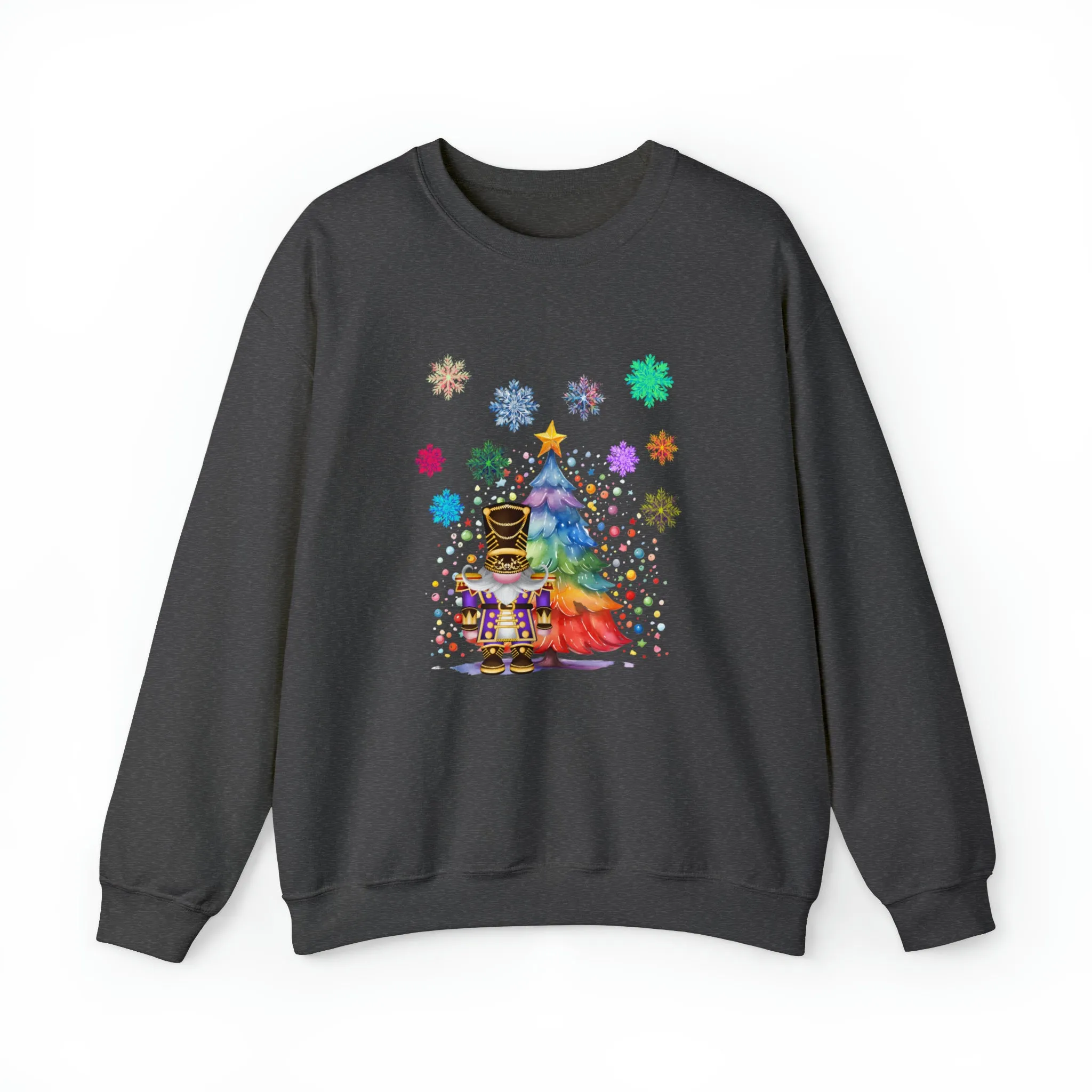 Gnome Nutcracker Unisex Heavy Blend™ Crewneck Sweatshirt