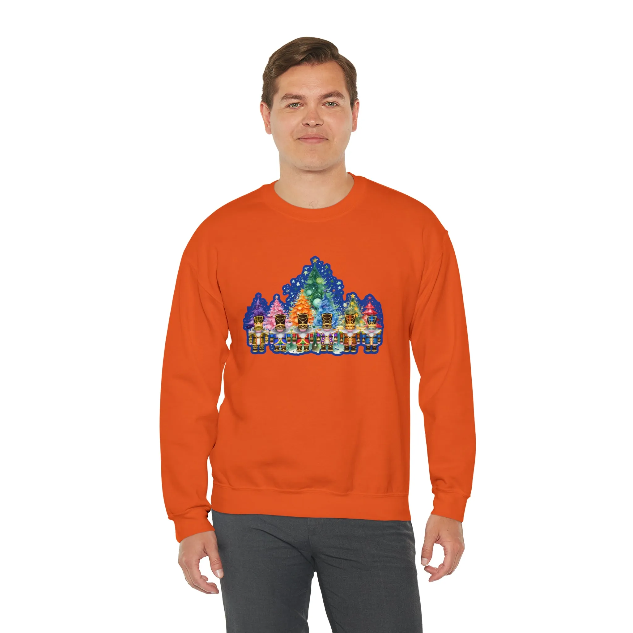 Gnome Nutcracker Unisex Heavy Blend™ Crewneck Sweatshirt