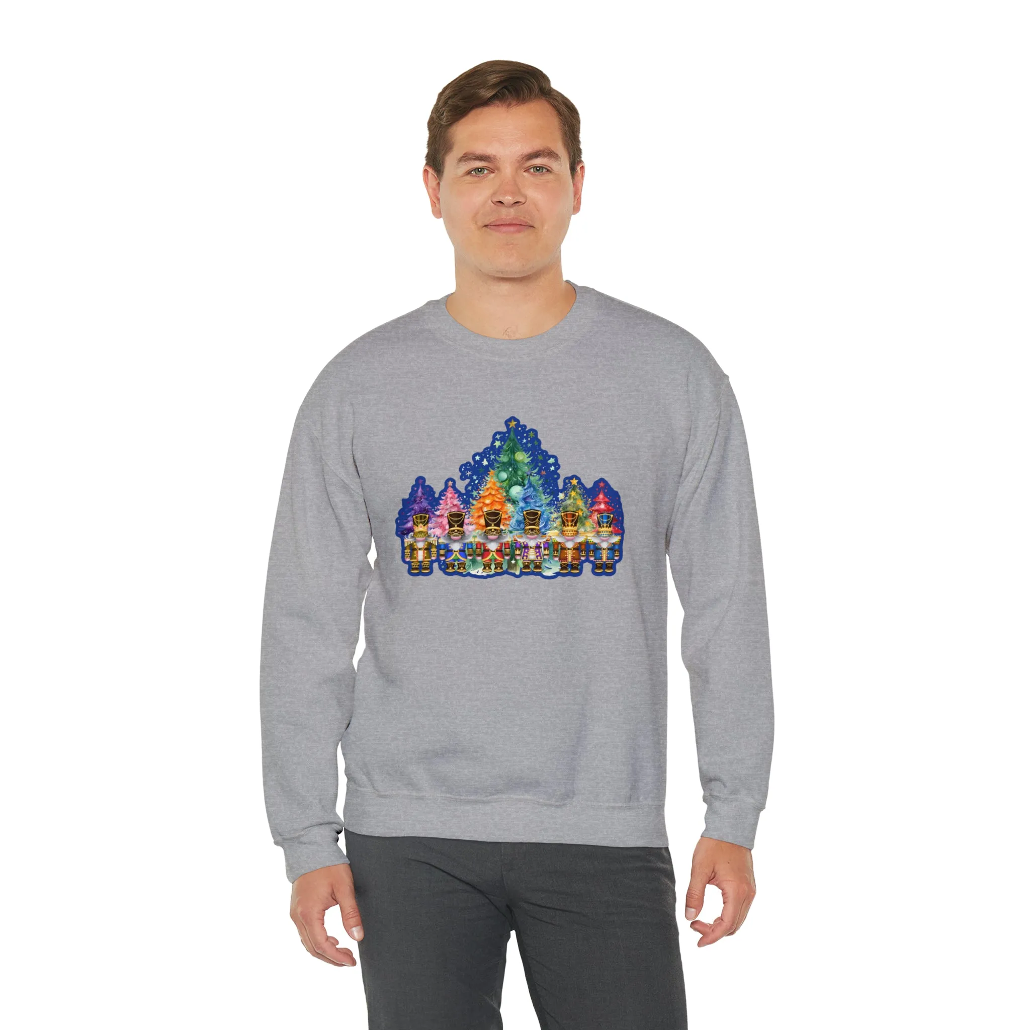 Gnome Nutcracker Unisex Heavy Blend™ Crewneck Sweatshirt