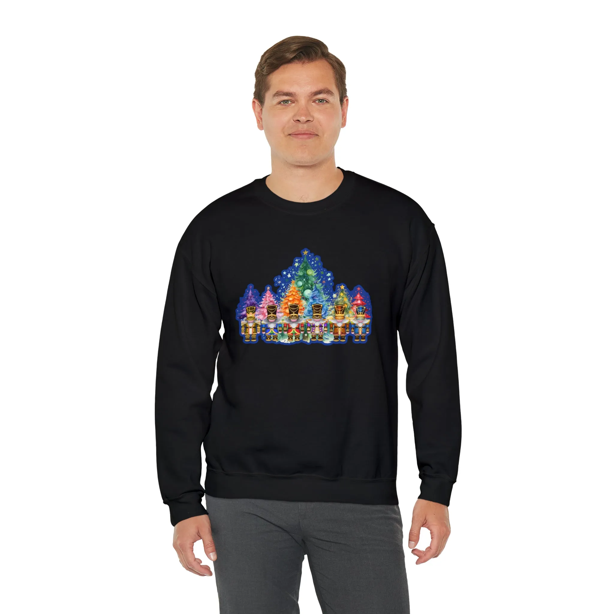 Gnome Nutcracker Unisex Heavy Blend™ Crewneck Sweatshirt