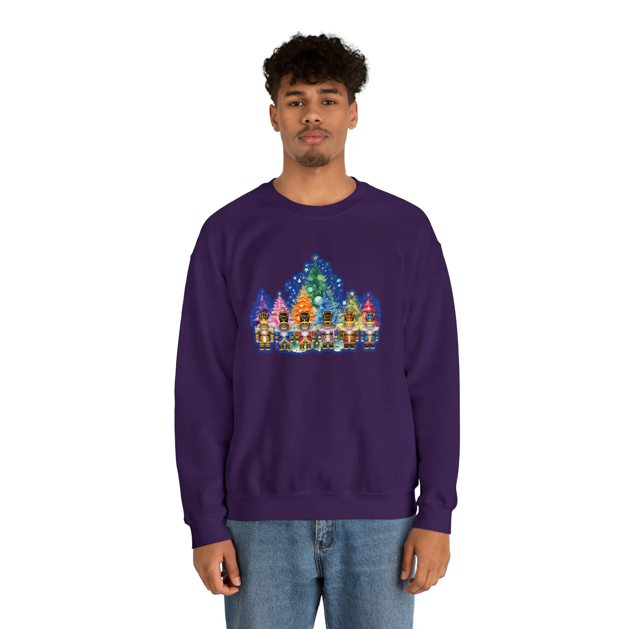 Gnome Nutcracker Unisex Heavy Blend™ Crewneck Sweatshirt