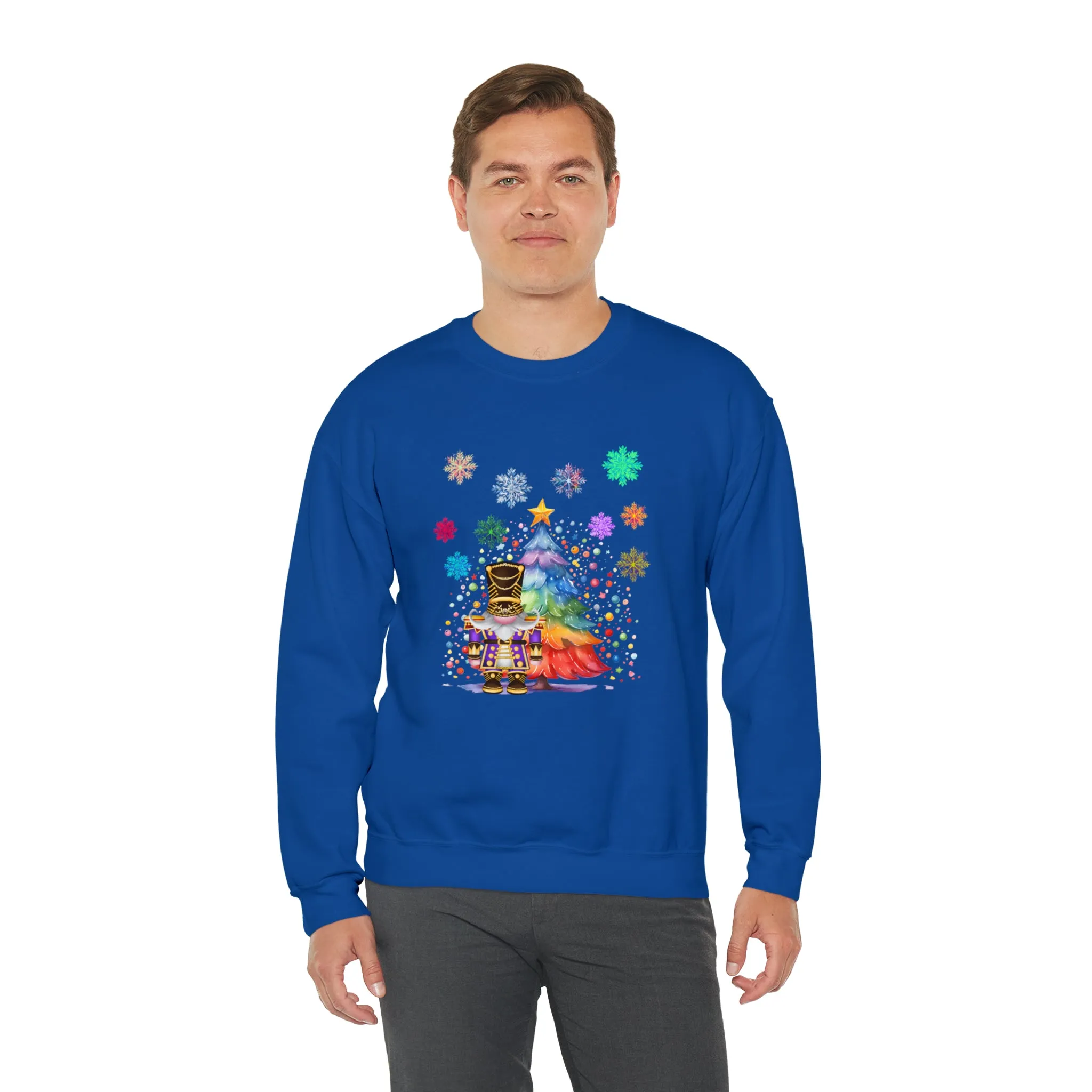 Gnome Nutcracker Unisex Heavy Blend™ Crewneck Sweatshirt