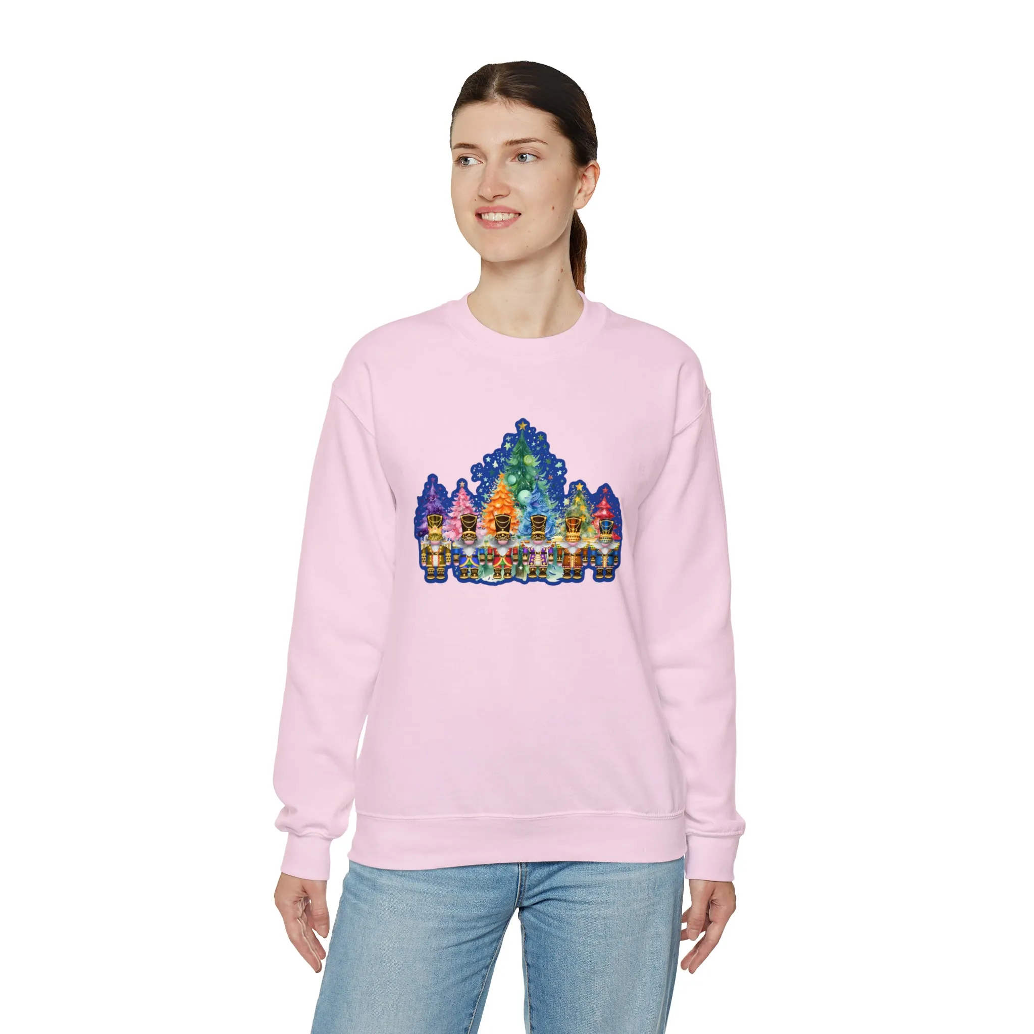 Gnome Nutcracker Unisex Heavy Blend™ Crewneck Sweatshirt