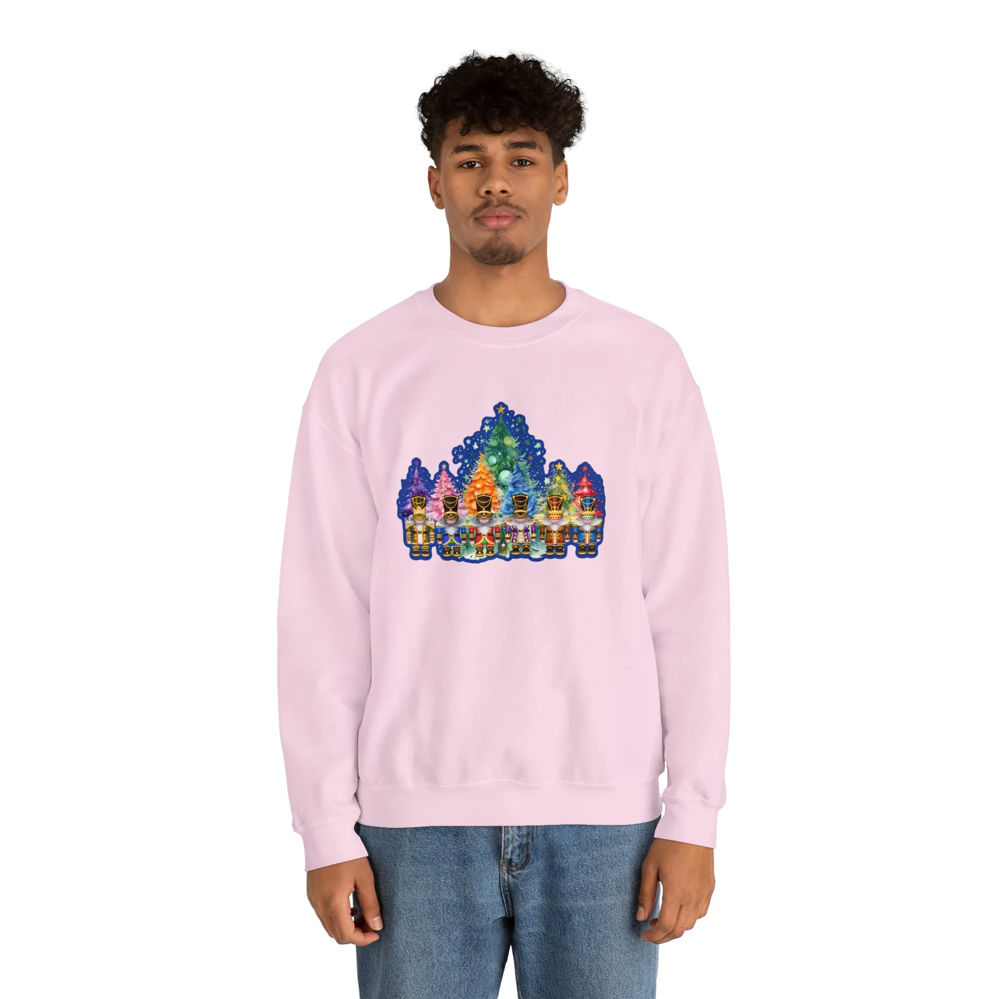 Gnome Nutcracker Unisex Heavy Blend™ Crewneck Sweatshirt