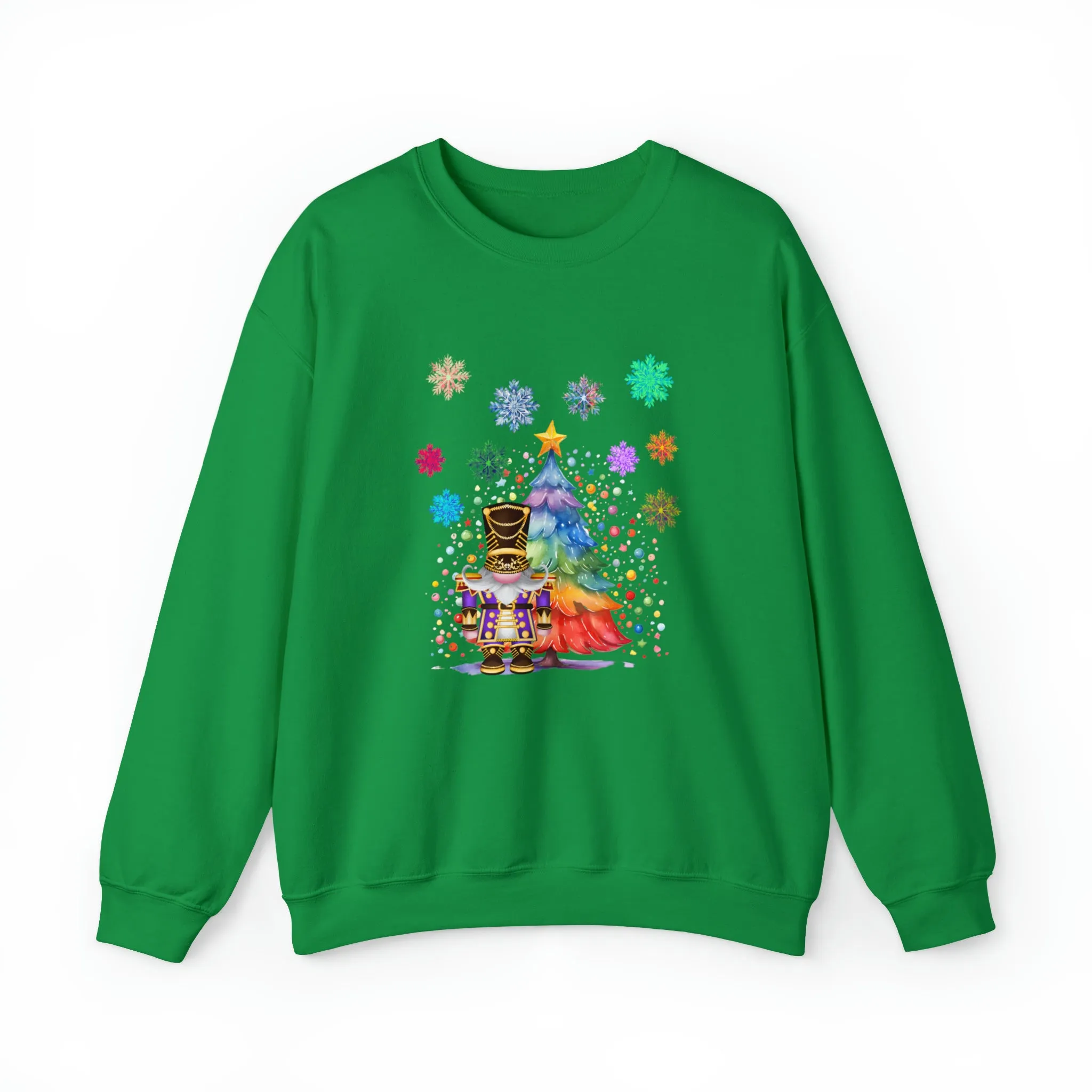 Gnome Nutcracker Unisex Heavy Blend™ Crewneck Sweatshirt