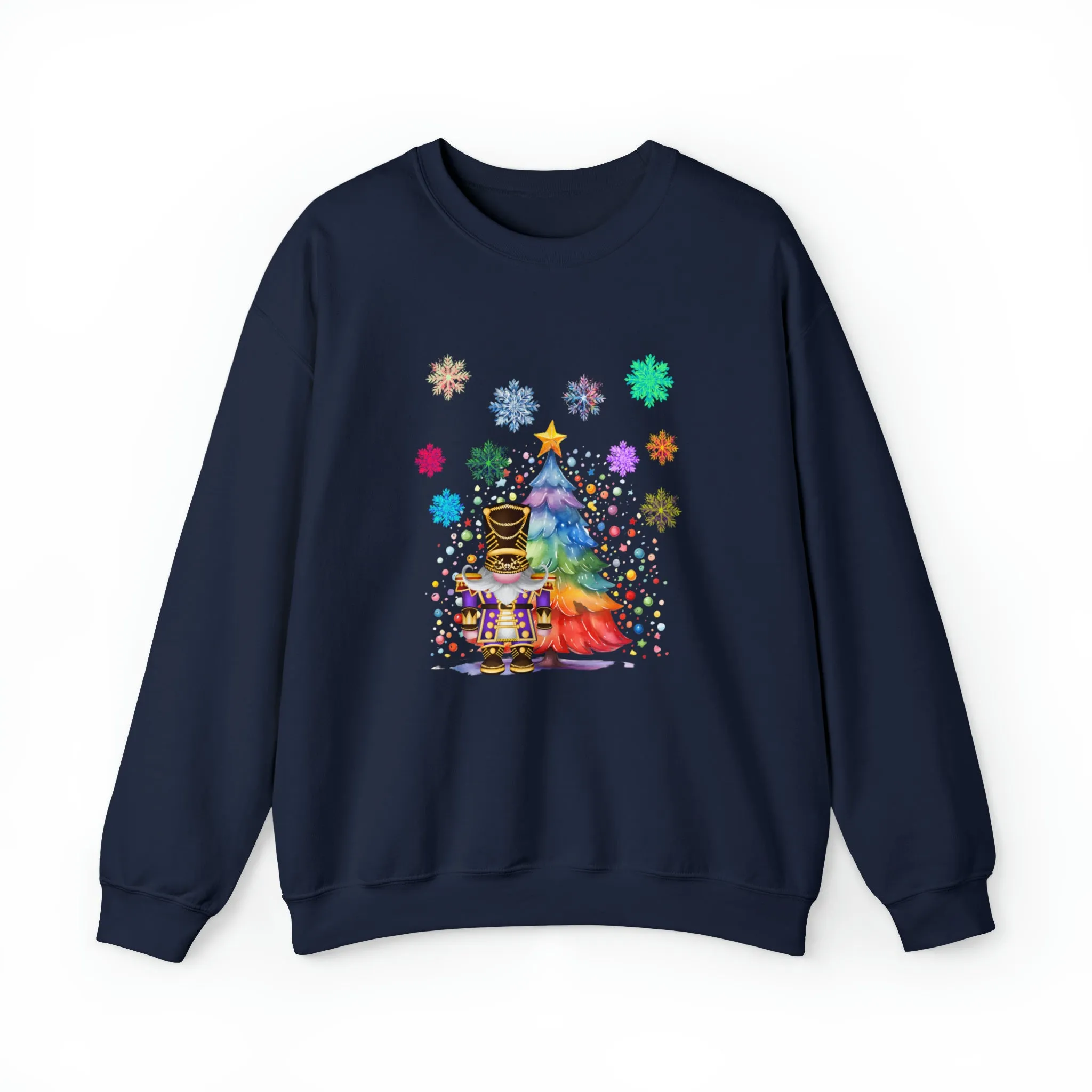 Gnome Nutcracker Unisex Heavy Blend™ Crewneck Sweatshirt