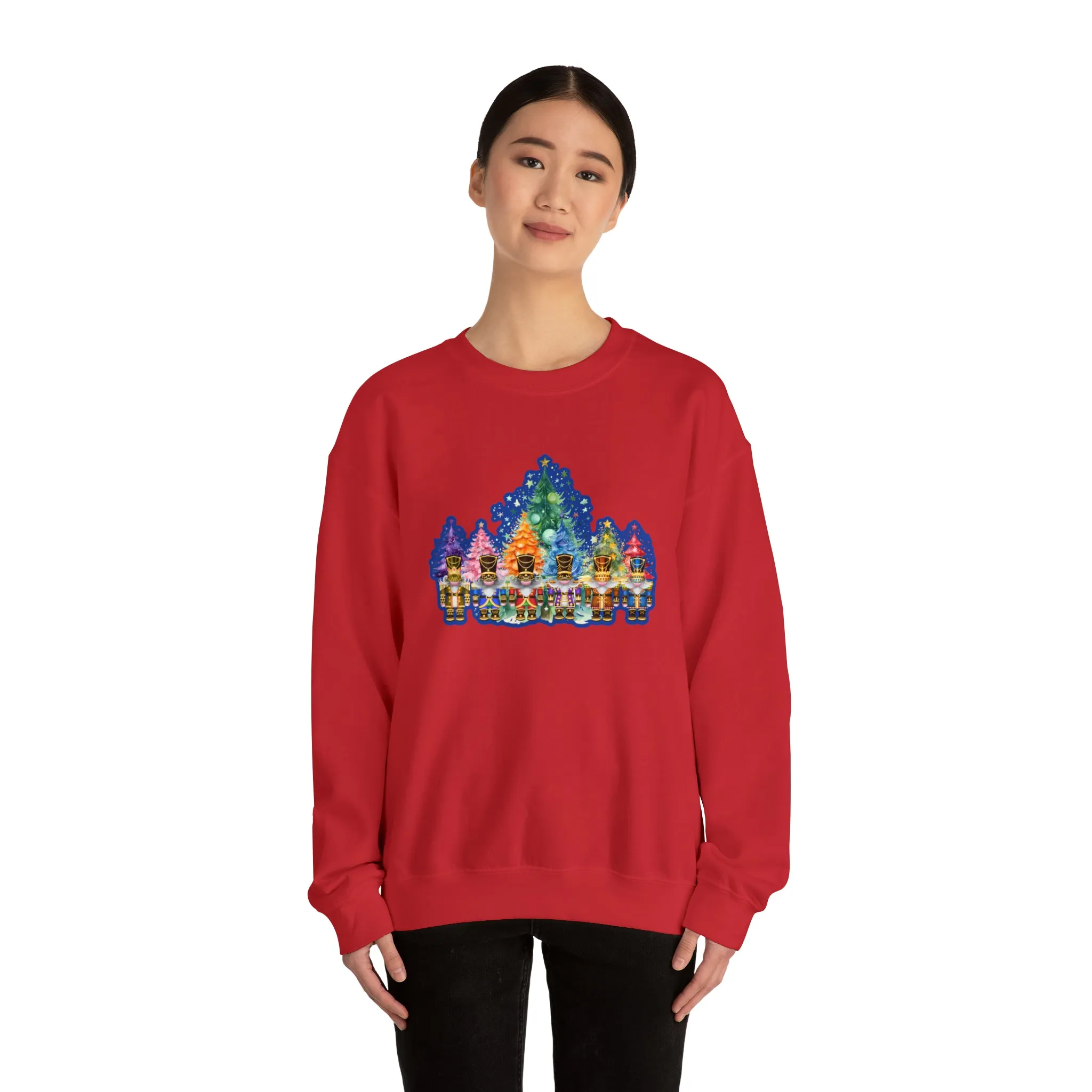 Gnome Nutcracker Unisex Heavy Blend™ Crewneck Sweatshirt