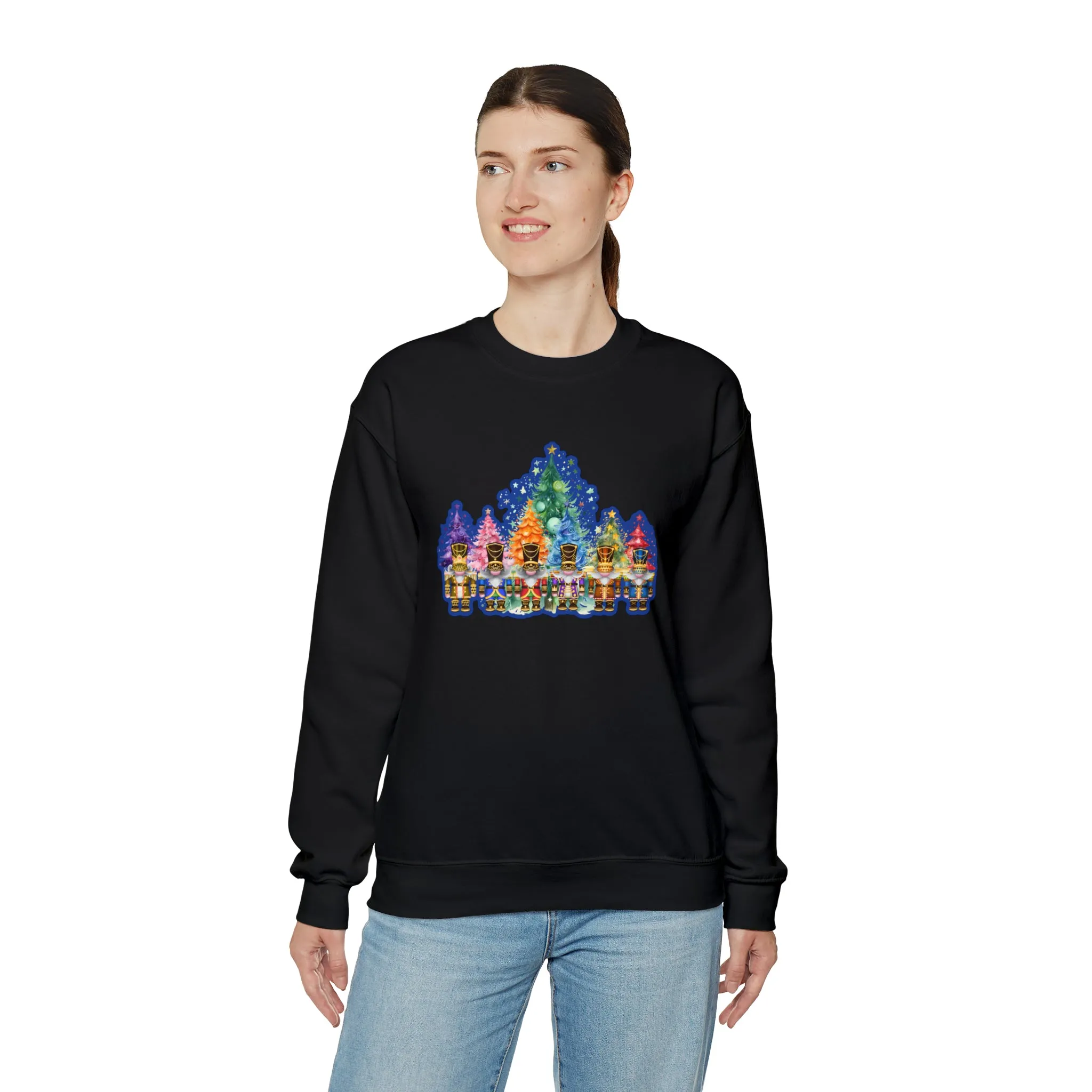 Gnome Nutcracker Unisex Heavy Blend™ Crewneck Sweatshirt