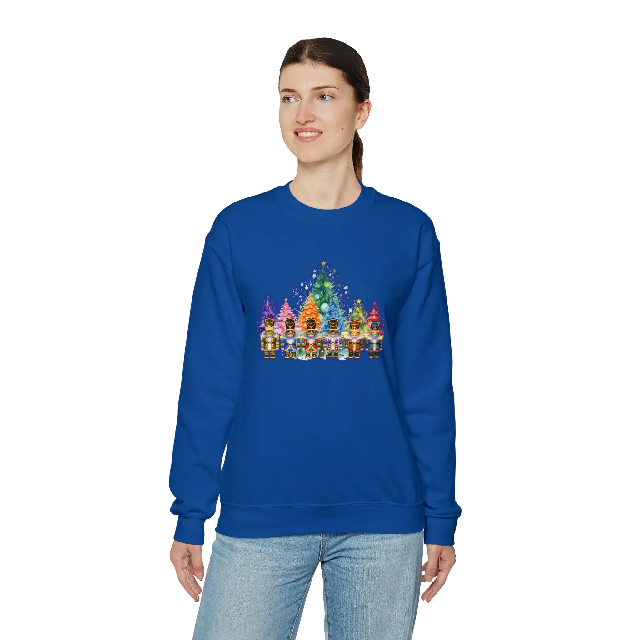 Gnome Nutcracker Unisex Heavy Blend™ Crewneck Sweatshirt