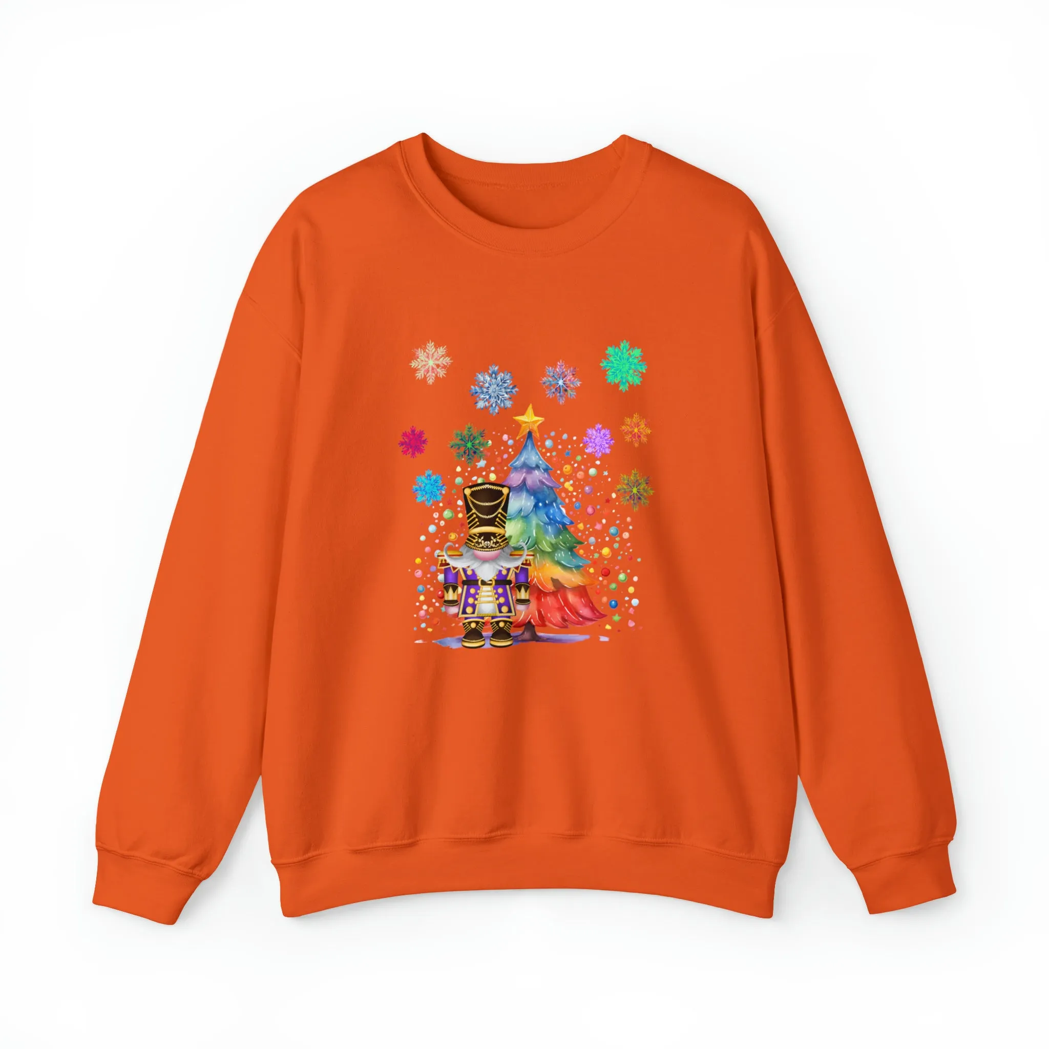 Gnome Nutcracker Unisex Heavy Blend™ Crewneck Sweatshirt