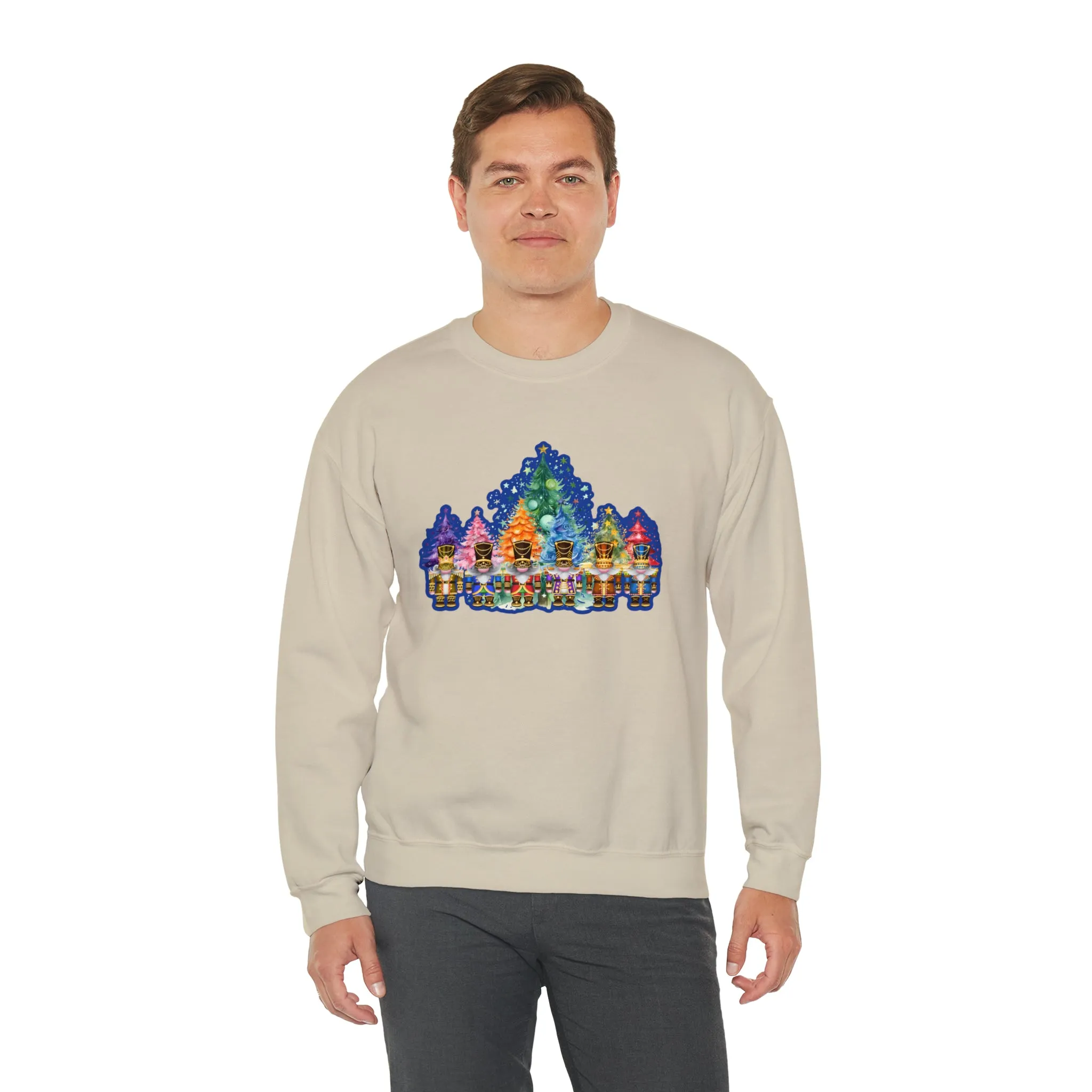 Gnome Nutcracker Unisex Heavy Blend™ Crewneck Sweatshirt