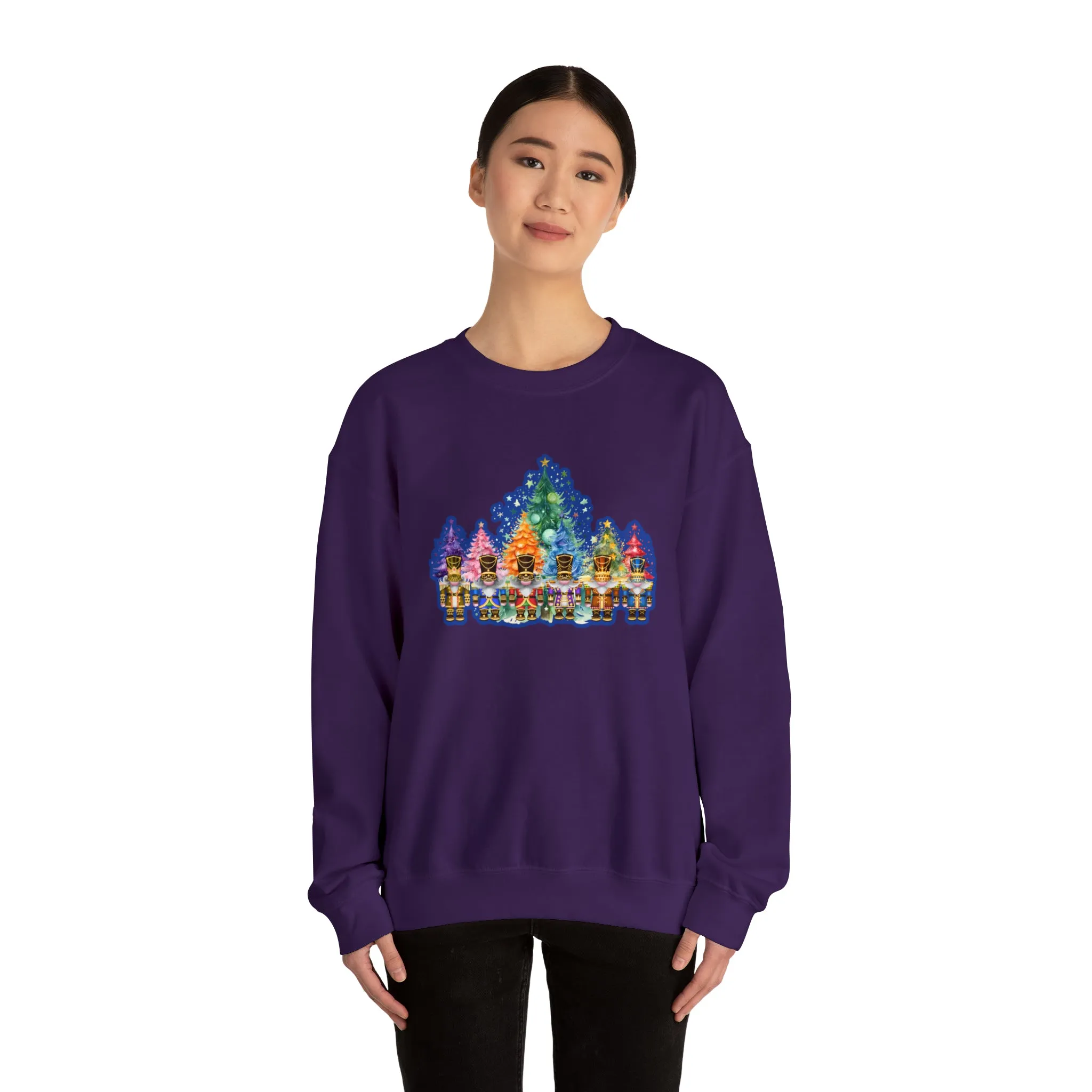 Gnome Nutcracker Unisex Heavy Blend™ Crewneck Sweatshirt