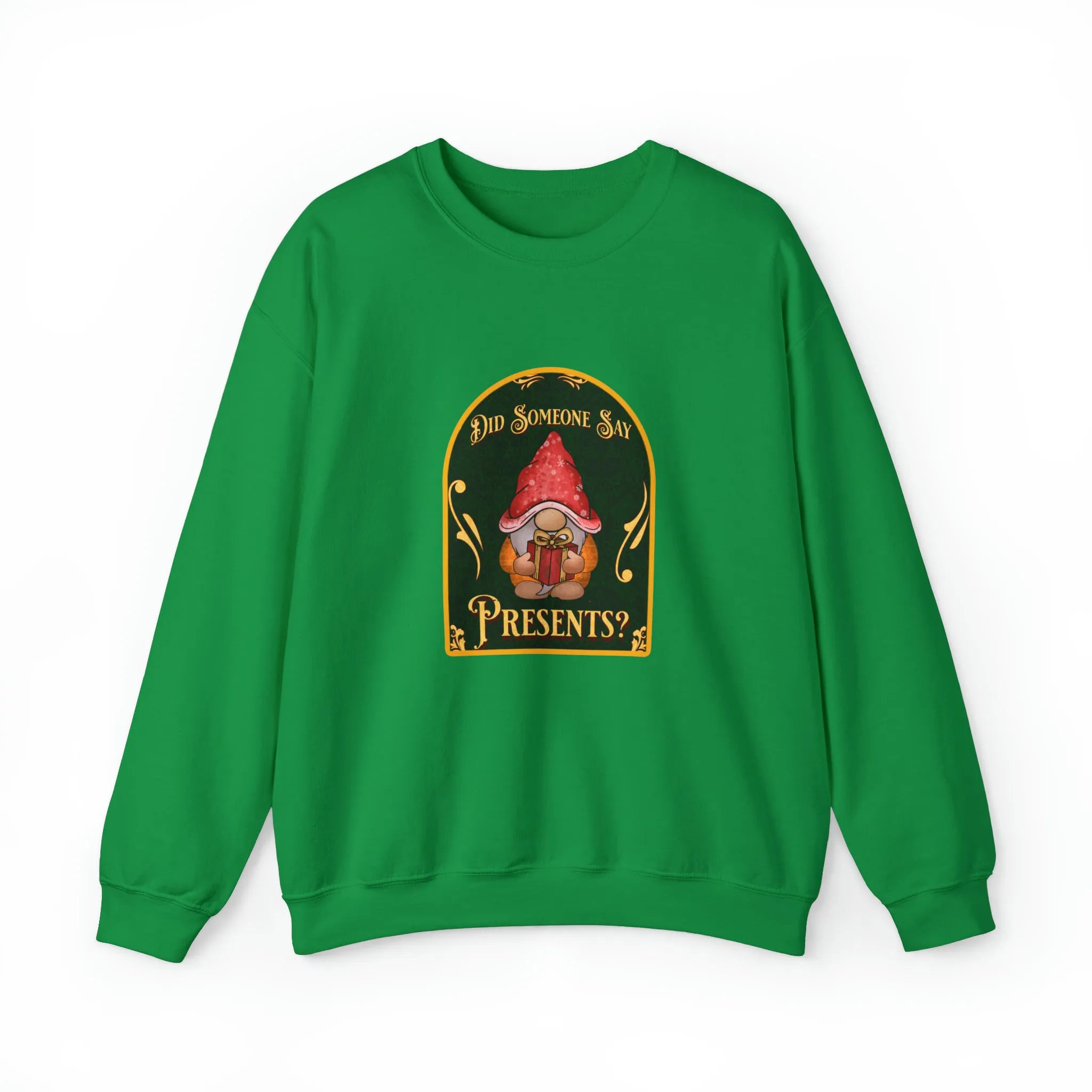 Gnome Presents Unisex Heavy Blend™ Crewneck Sweatshirt