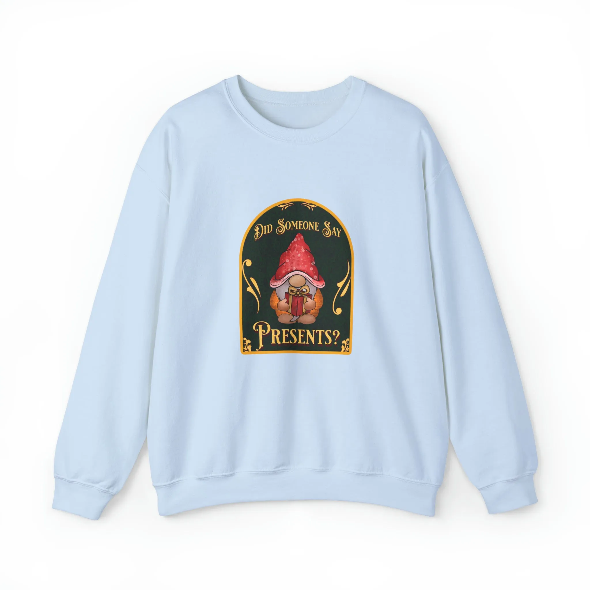 Gnome Presents Unisex Heavy Blend™ Crewneck Sweatshirt