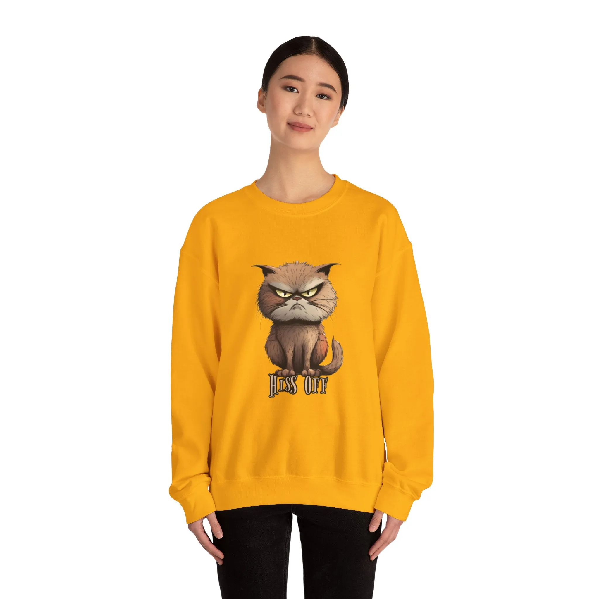 Grumpy Cat Unisex Heavy Blend™ Crewneck Sweatshirt