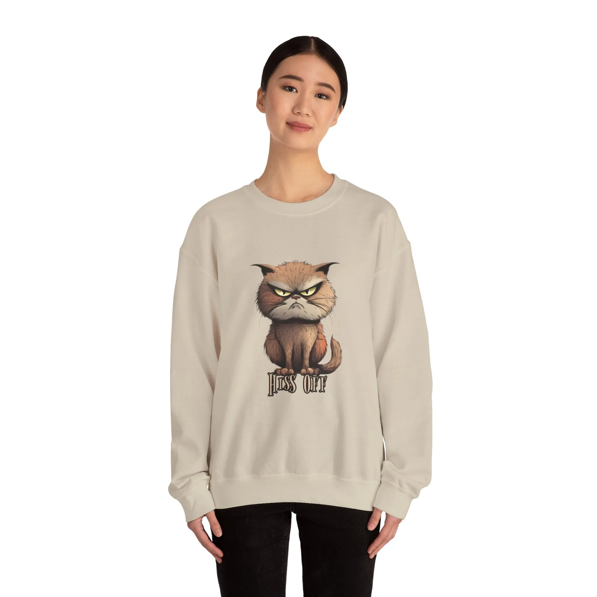 Grumpy Cat Unisex Heavy Blend™ Crewneck Sweatshirt