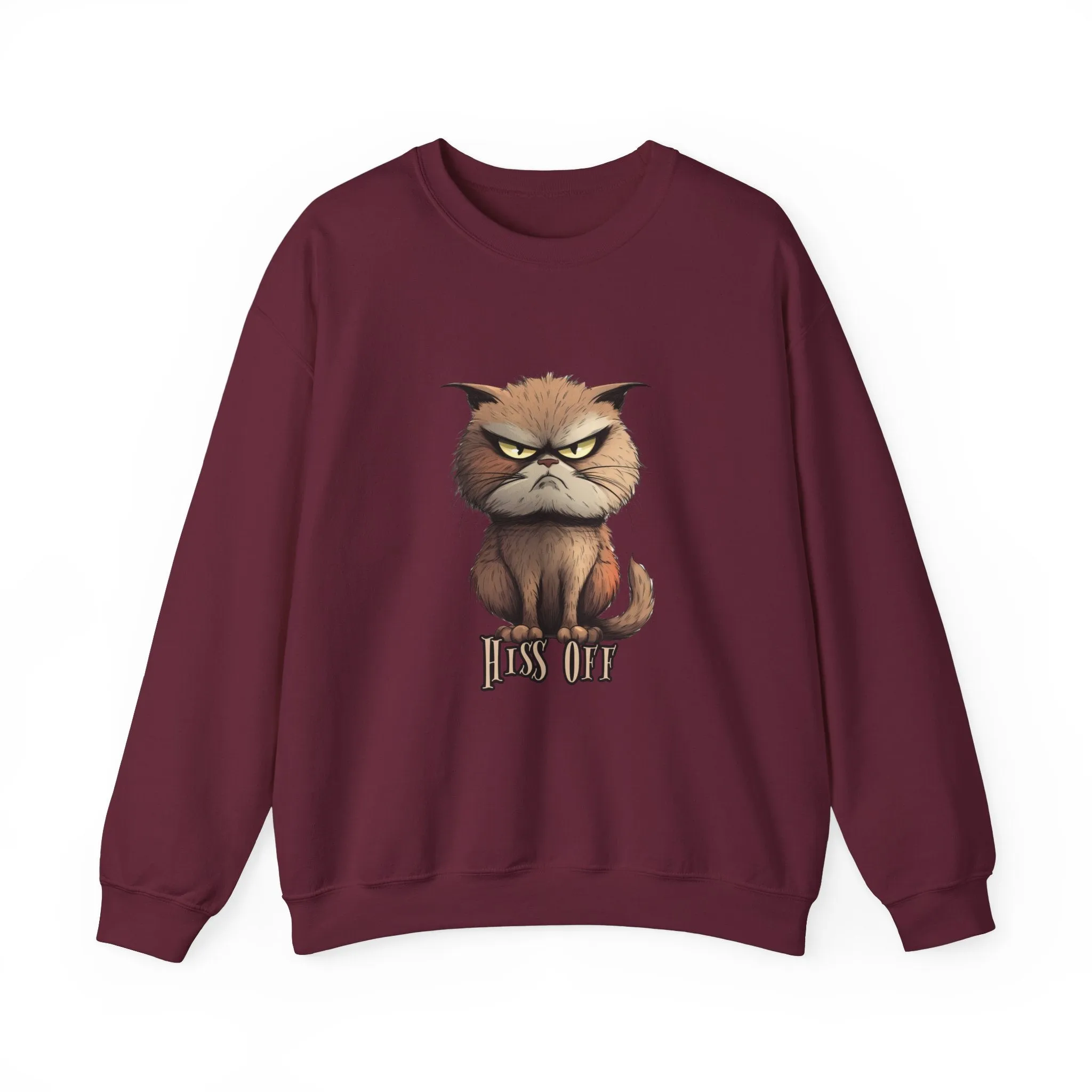 Grumpy Cat Unisex Heavy Blend™ Crewneck Sweatshirt