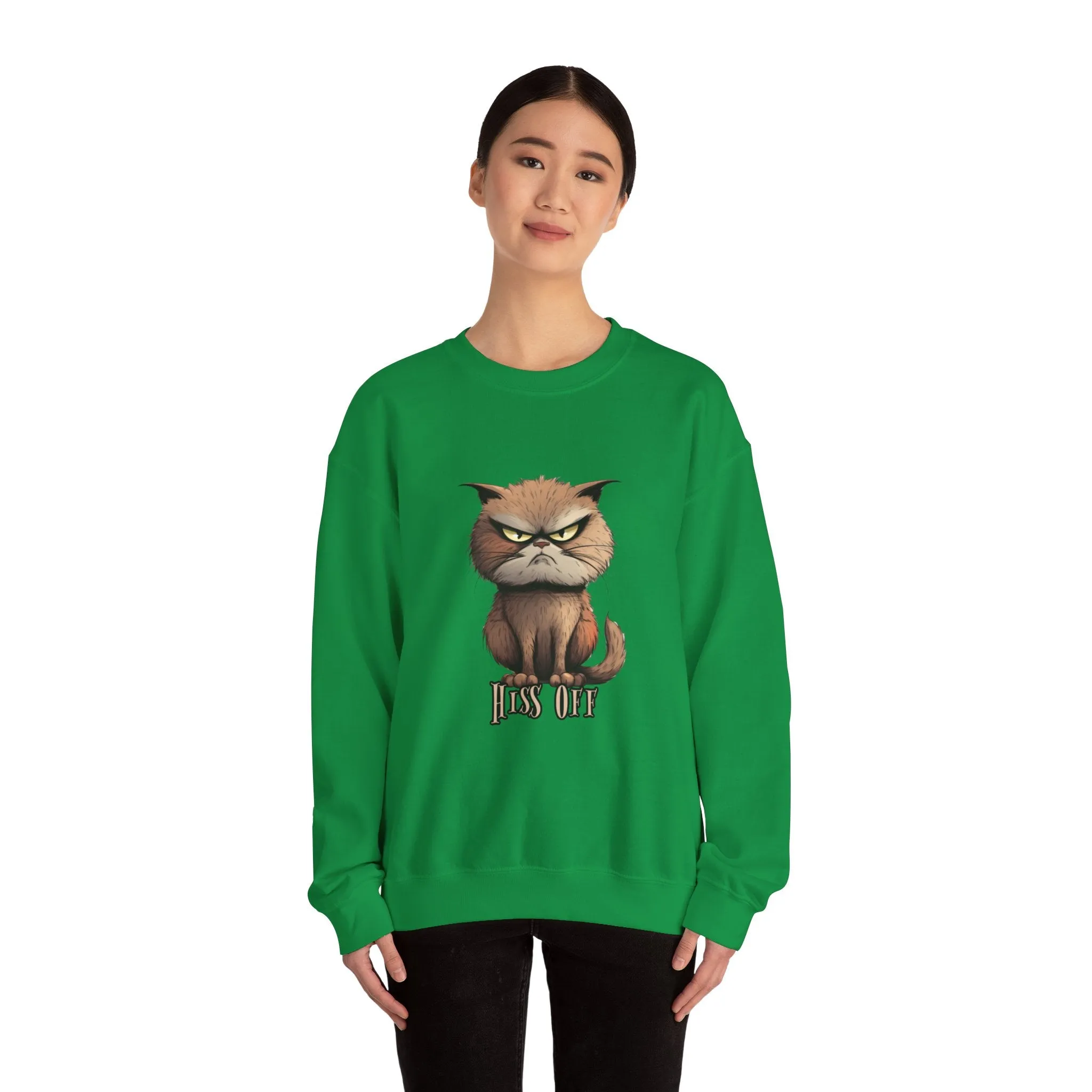 Grumpy Cat Unisex Heavy Blend™ Crewneck Sweatshirt