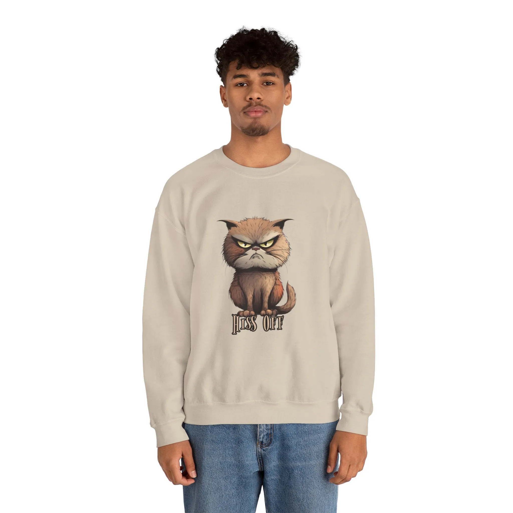 Grumpy Cat Unisex Heavy Blend™ Crewneck Sweatshirt