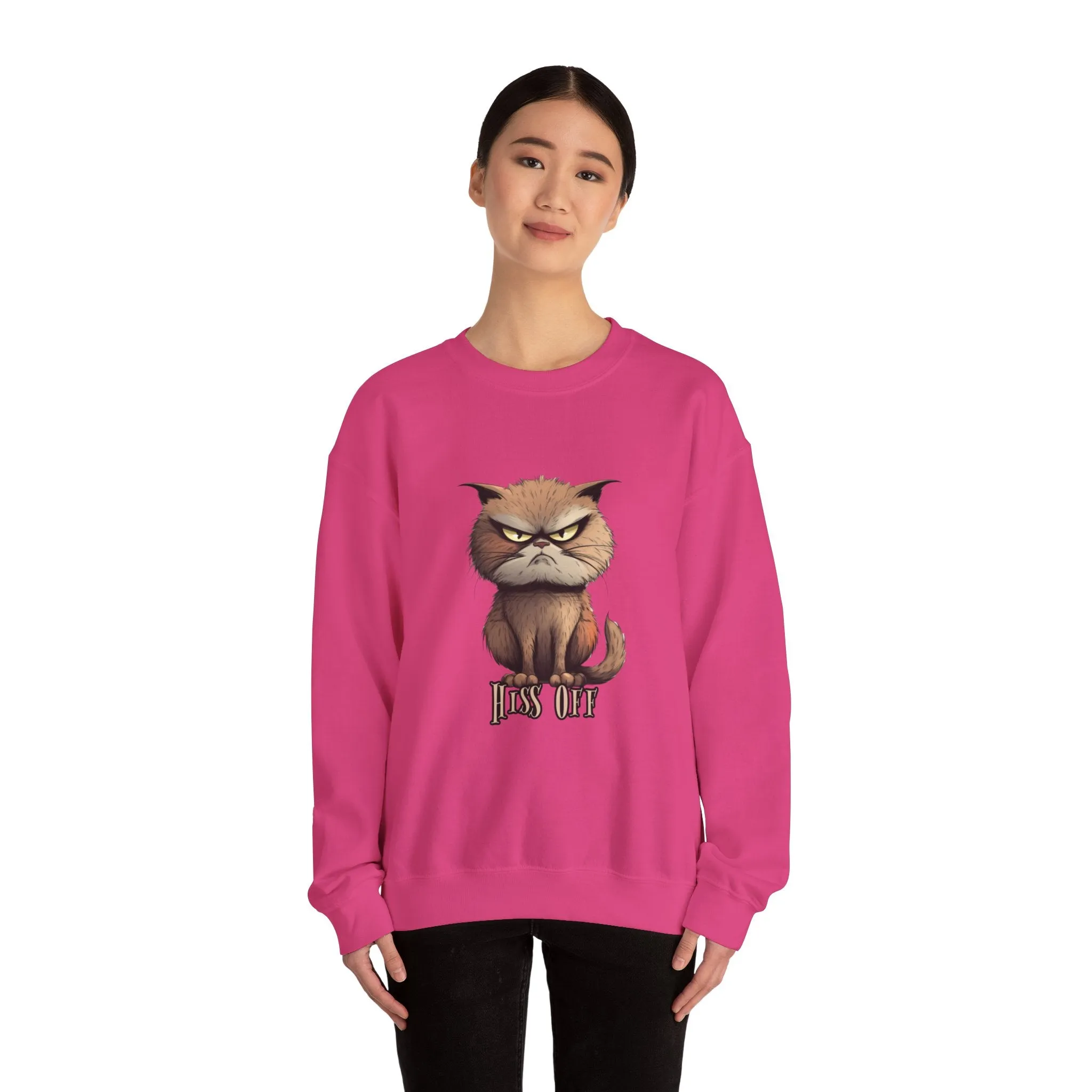 Grumpy Cat Unisex Heavy Blend™ Crewneck Sweatshirt