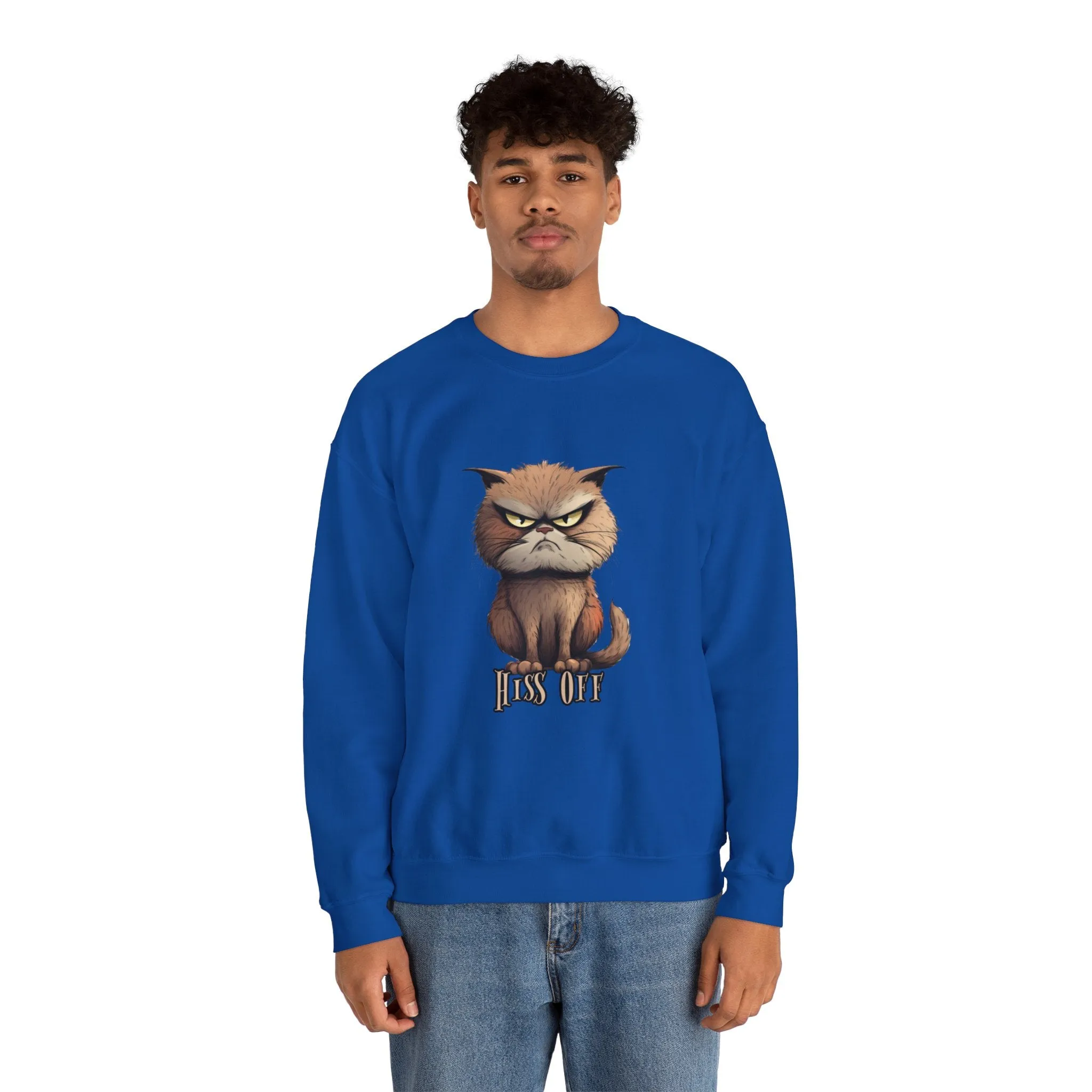 Grumpy Cat Unisex Heavy Blend™ Crewneck Sweatshirt