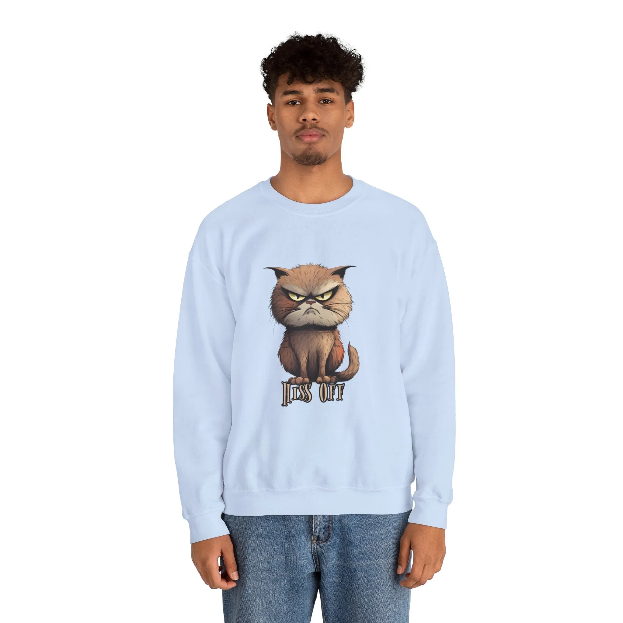 Grumpy Cat Unisex Heavy Blend™ Crewneck Sweatshirt