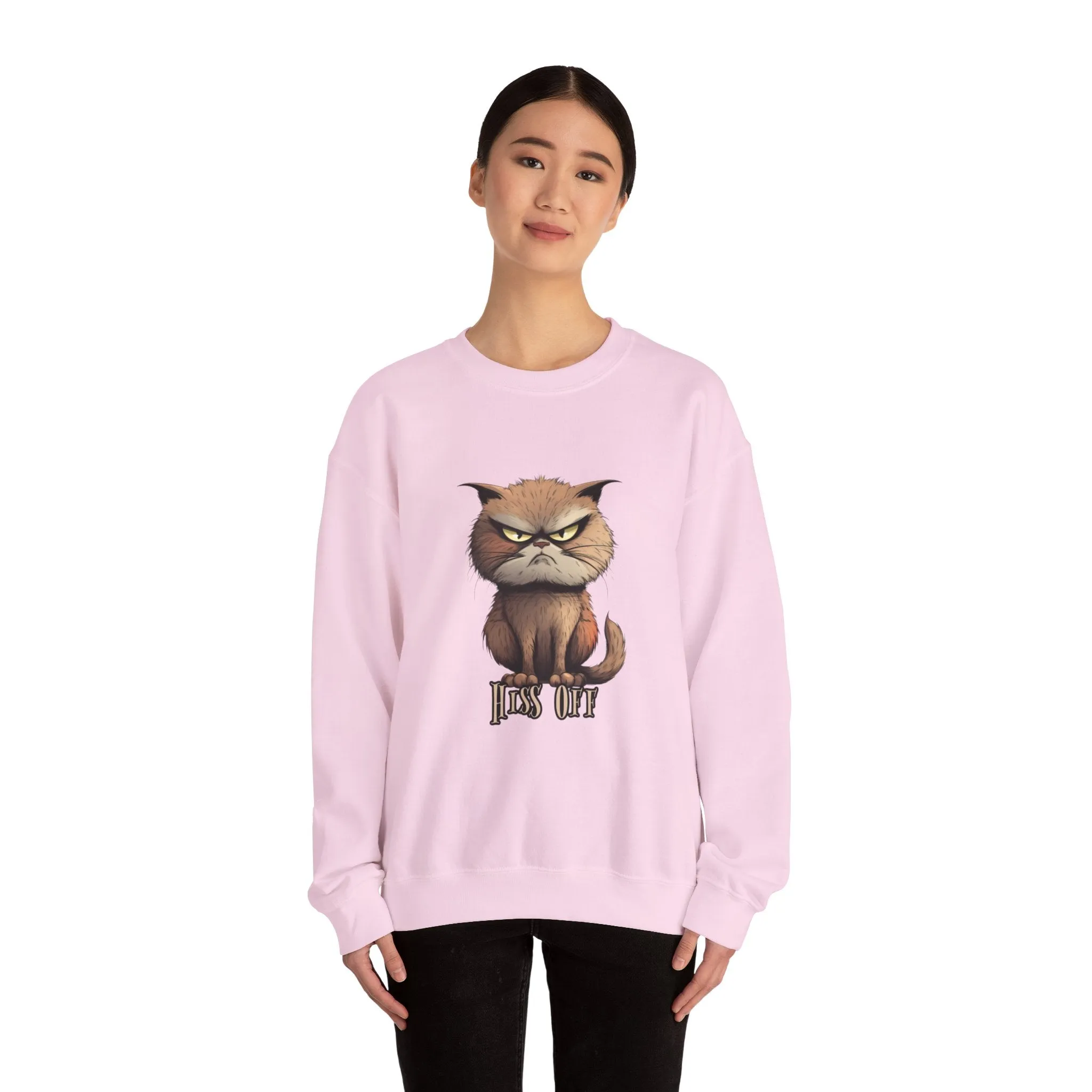 Grumpy Cat Unisex Heavy Blend™ Crewneck Sweatshirt