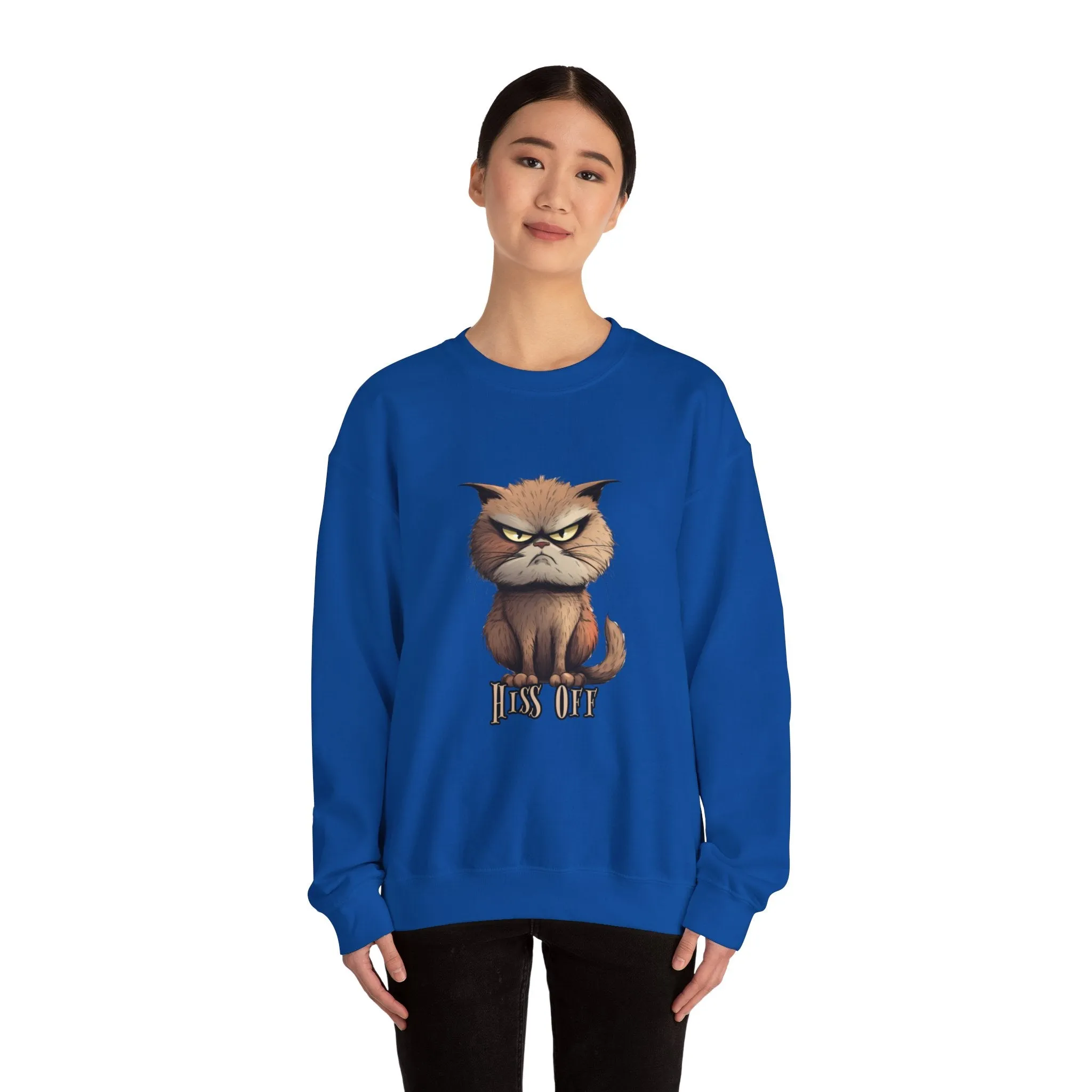 Grumpy Cat Unisex Heavy Blend™ Crewneck Sweatshirt