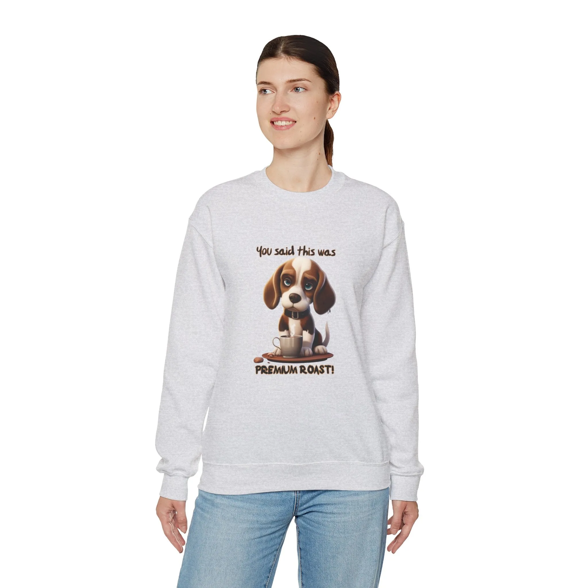 Grumpy Dog Unisex Heavy Blend™ Crewneck Sweatshirt