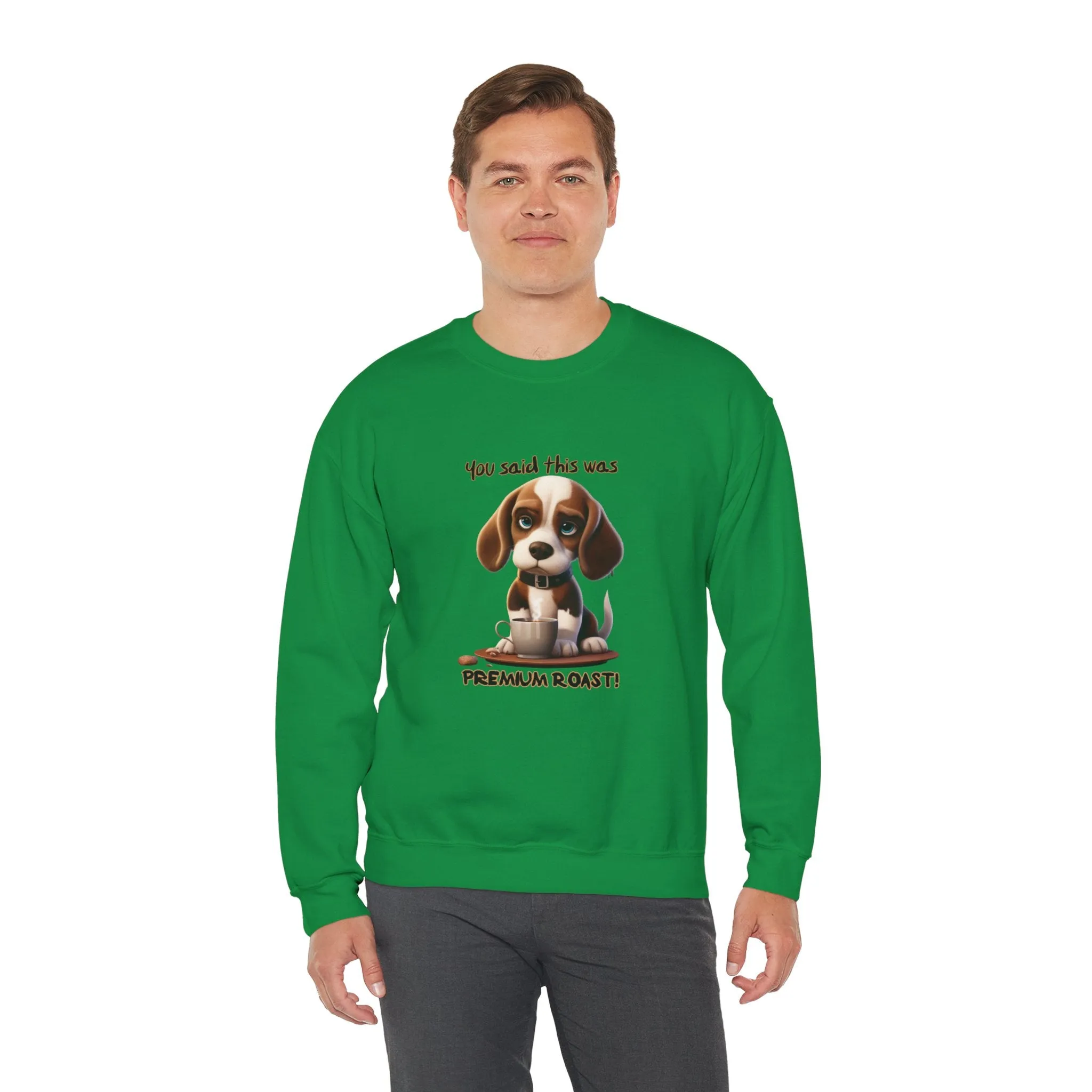 Grumpy Dog Unisex Heavy Blend™ Crewneck Sweatshirt