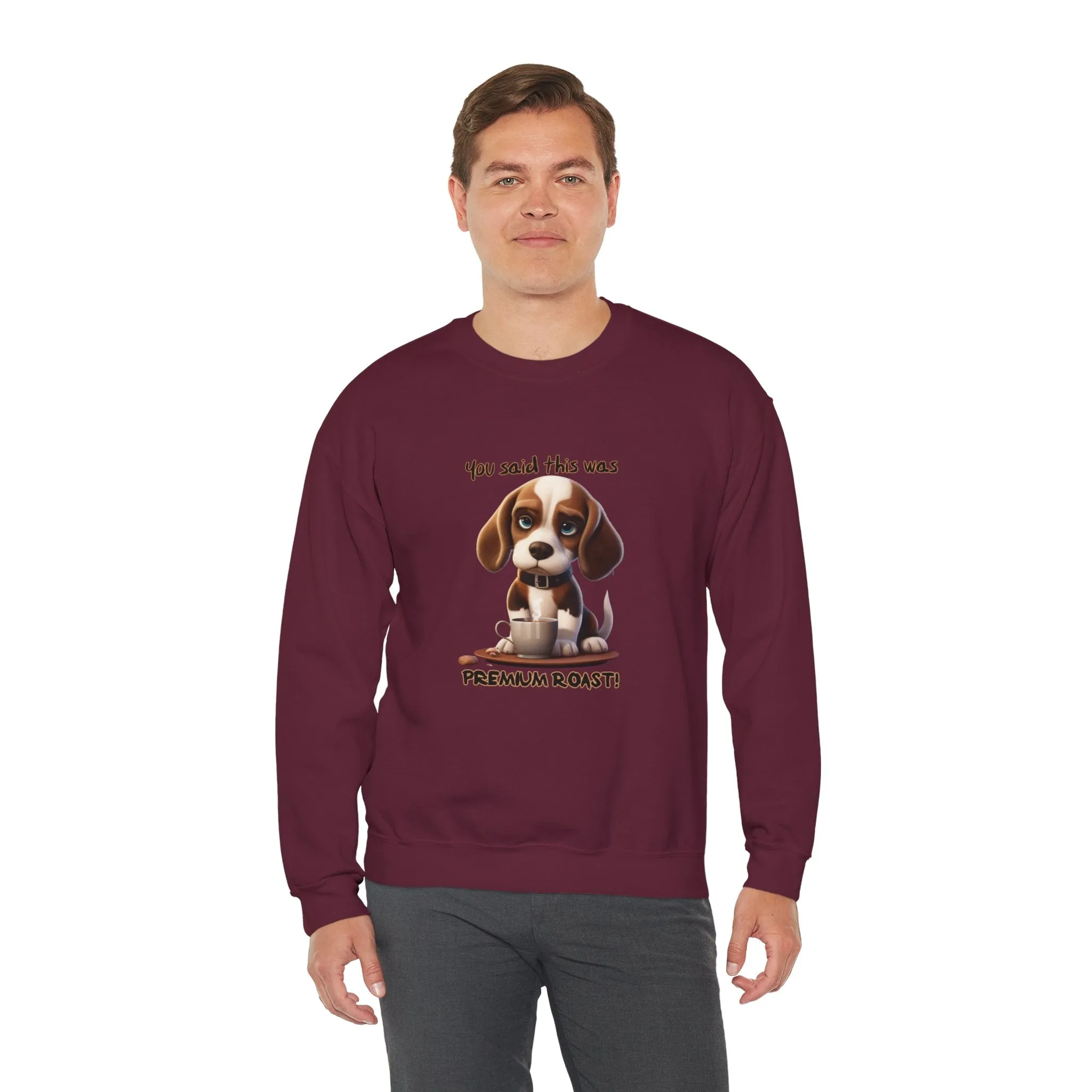 Grumpy Dog Unisex Heavy Blend™ Crewneck Sweatshirt