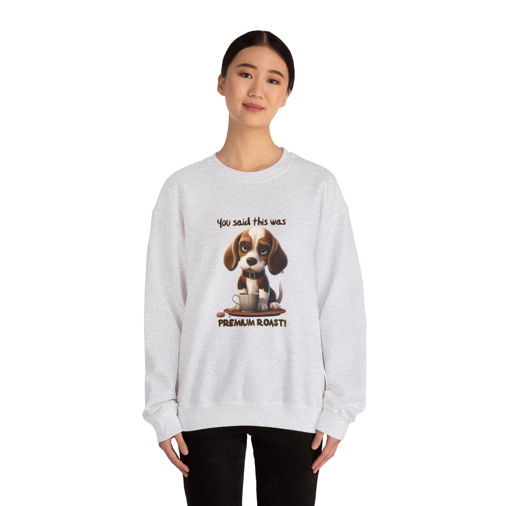 Grumpy Dog Unisex Heavy Blend™ Crewneck Sweatshirt